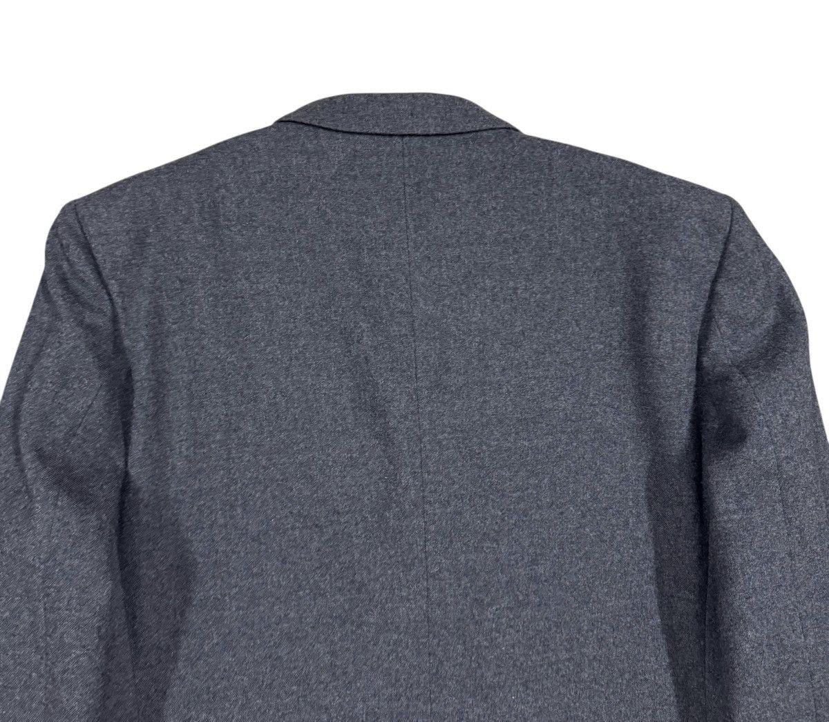 Lanvin Vtg🔥Lanvin Paris Gray Double Breasted Lana Wool Jacket Size 36R - 12 Thumbnail