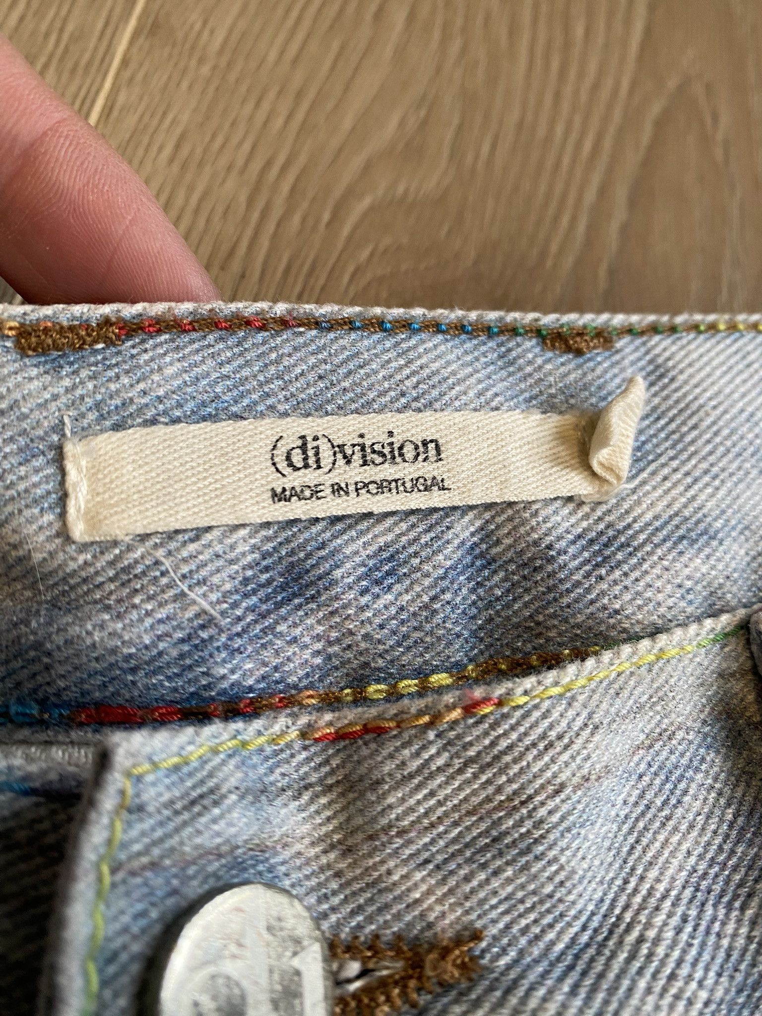 (di)vision × Acne Studios $385 - 31 - Trompe L'oeil Print Jeans Size US 31 - 8 Thumbnail