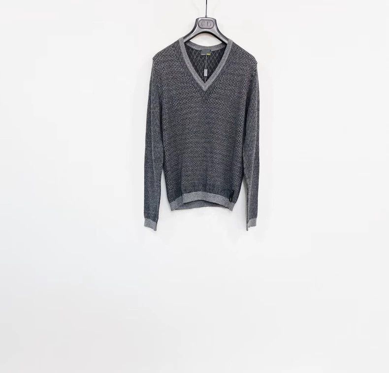 Fendi FENDI Wool V-Neck Sweater - dmc Size US M / EU 48-50 / 2 - 1 Thumbnail