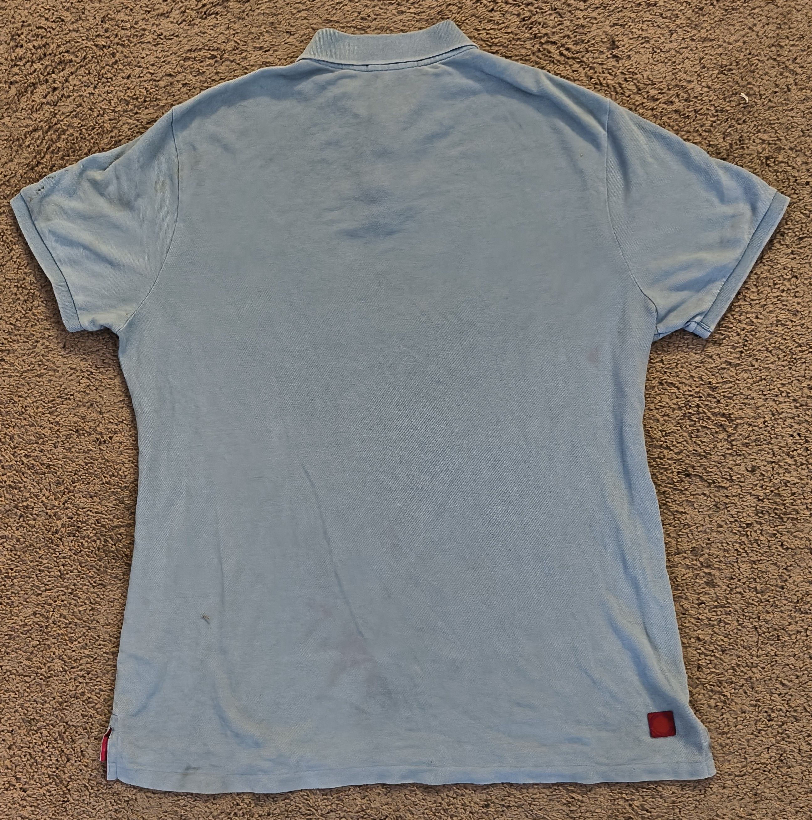 CLOT × Polo Ralph Lauren Ralph Lauren x clot blue polo with red logo XL Size US XL / EU 56 / 4 - 6 Thumbnail