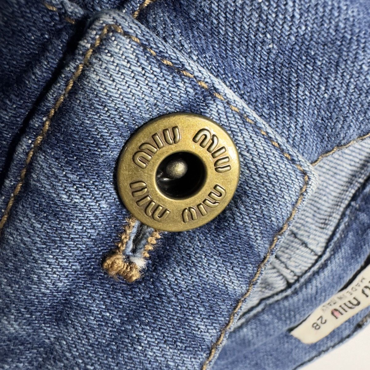 Miu Miu × Prada Prada miu miu skinny jeans Size 28" / US 6 / IT 42 - 6 Thumbnail