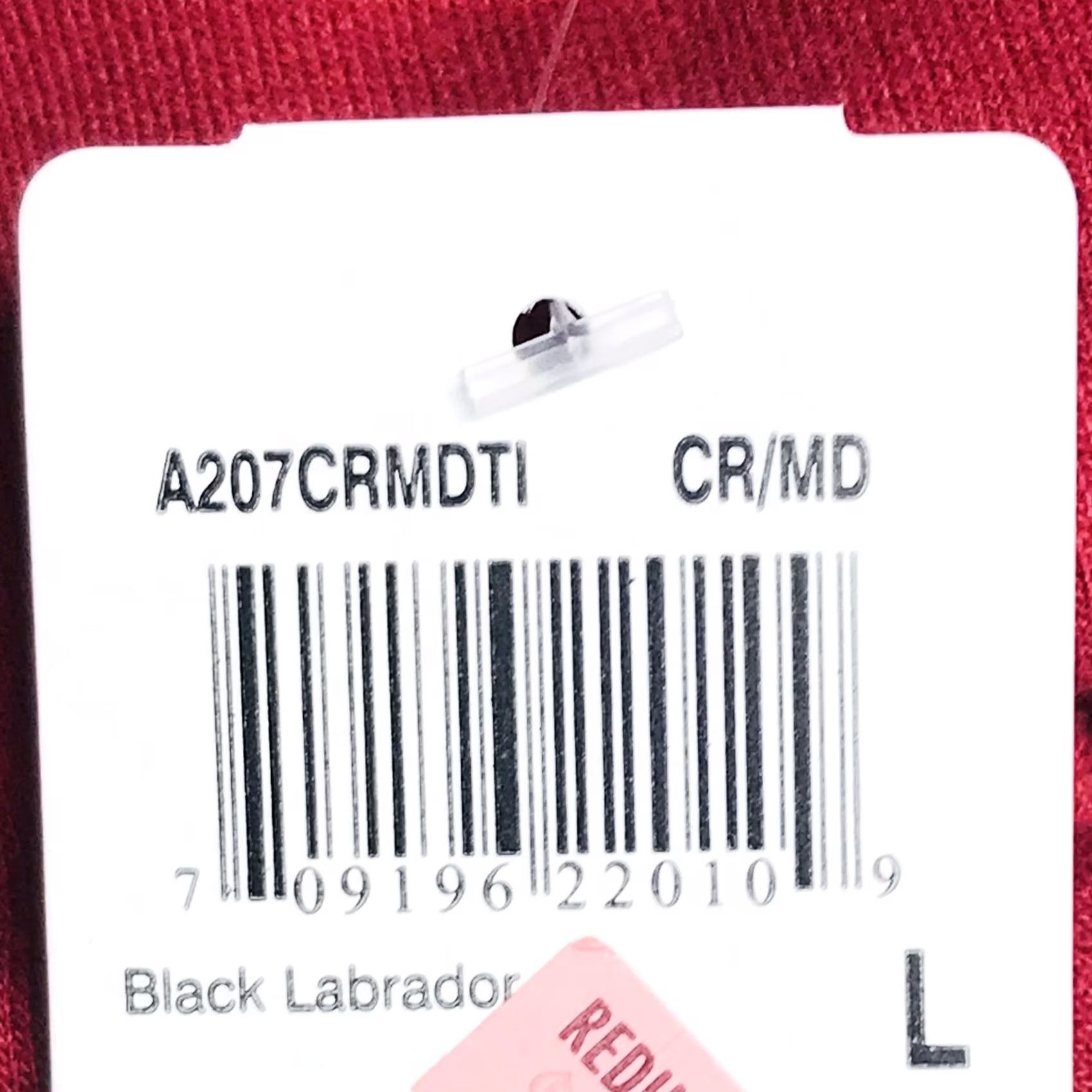 Vintage VINTAGE M&C Sport Sweatshirt Unisex Adults Crew Neck Long Sleeve Red Crimson Black Labrador Hunting Dog L Size L / US 10 / IT 46 - 4 Thumbnail