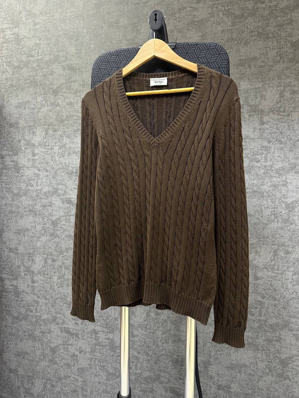 Gran Sasso × Vintage Vintage Gran Sasso Brown Jumper For Women Sweater Size M / US 6-8 / IT 42-44 - 7 Thumbnail