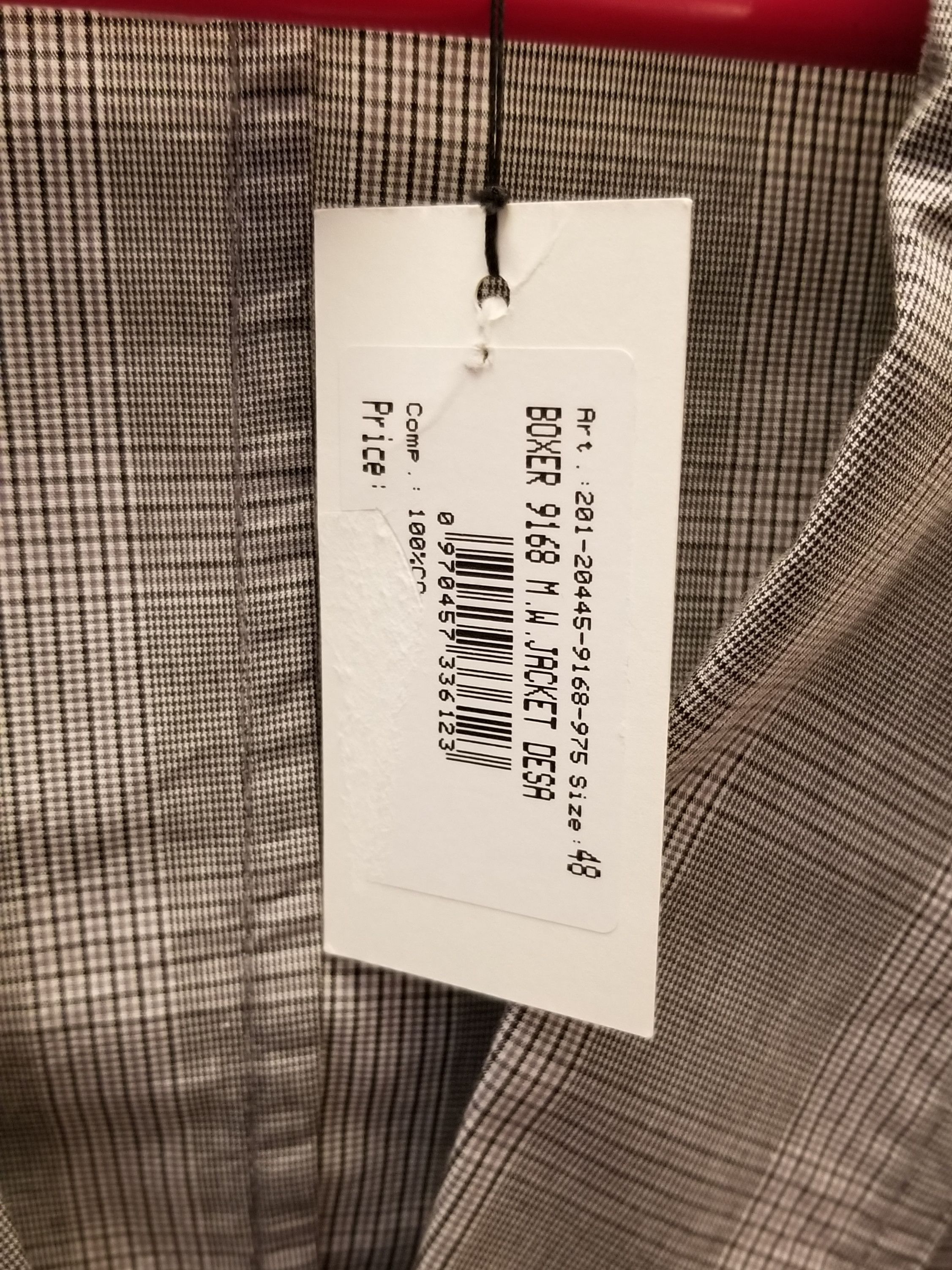 Dries Van Noten Dries Van Noten Gray Check Blazer Size 38R - 3 Thumbnail