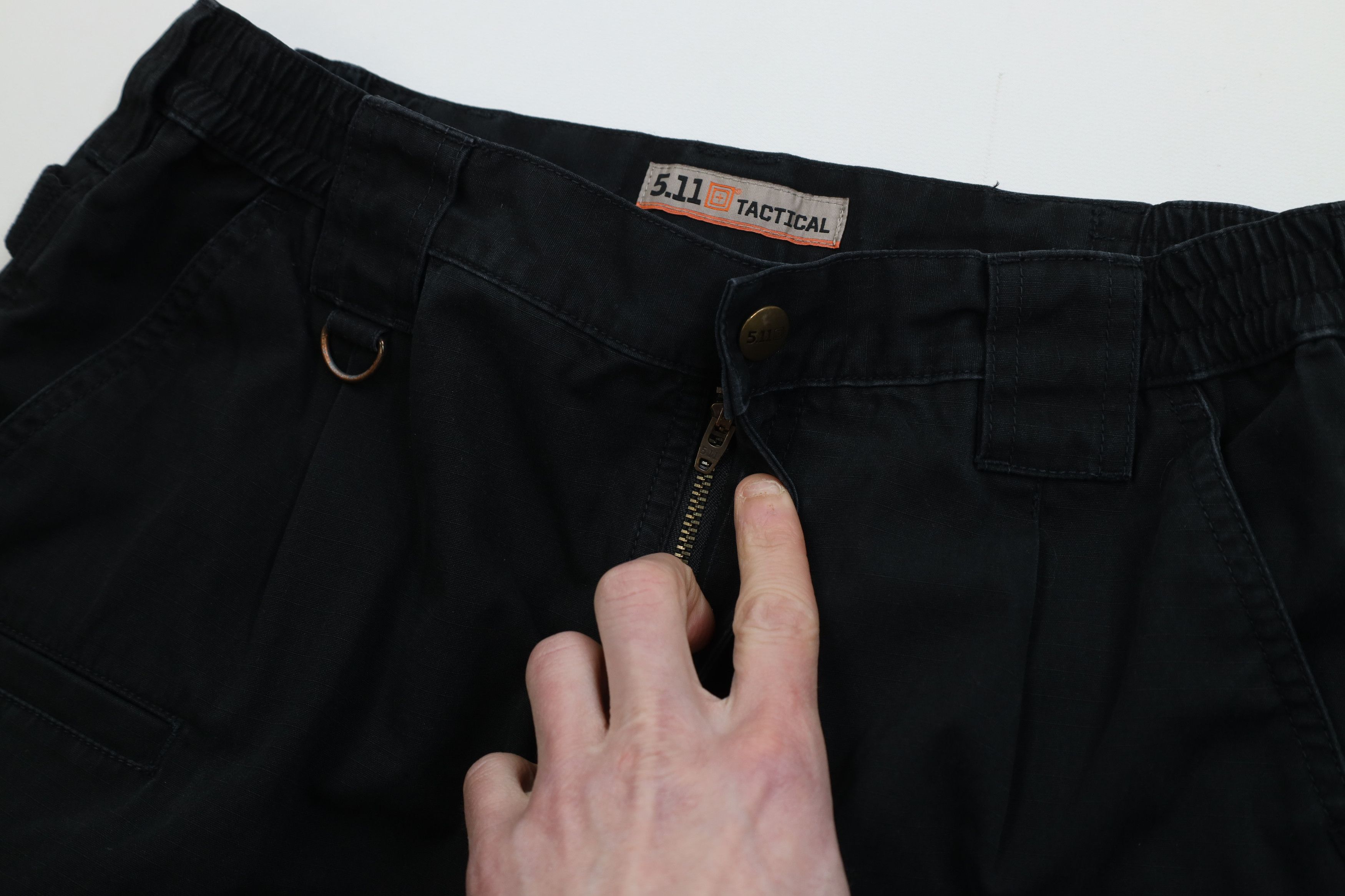 Vintage 5.11 Tactical Series Ripstop Taclite Pro Cargo Pants Black Size US 32 / EU 48 - 7 Thumbnail