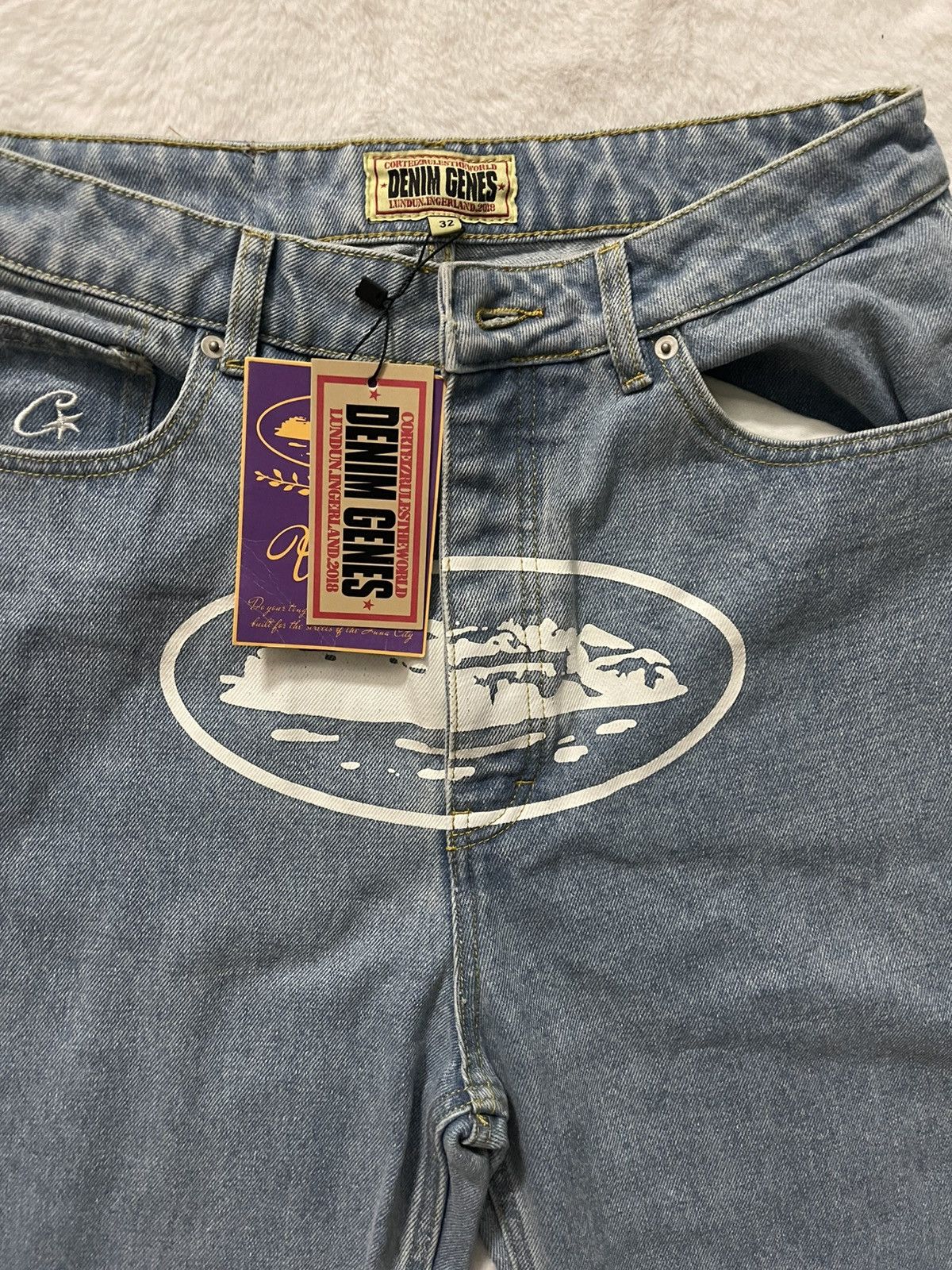 Corteiz Corteiz Alcatraz Denim Size US 32 / EU 48 - 2 Thumbnail