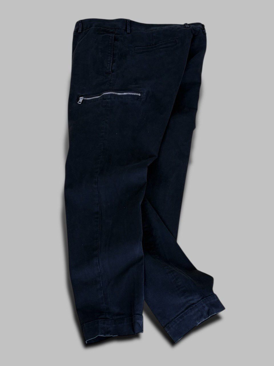 Moncler Moncler Black Cotton Twill Trousers Zip Pocket Pants Size US 36 / EU 52 - 9 Thumbnail