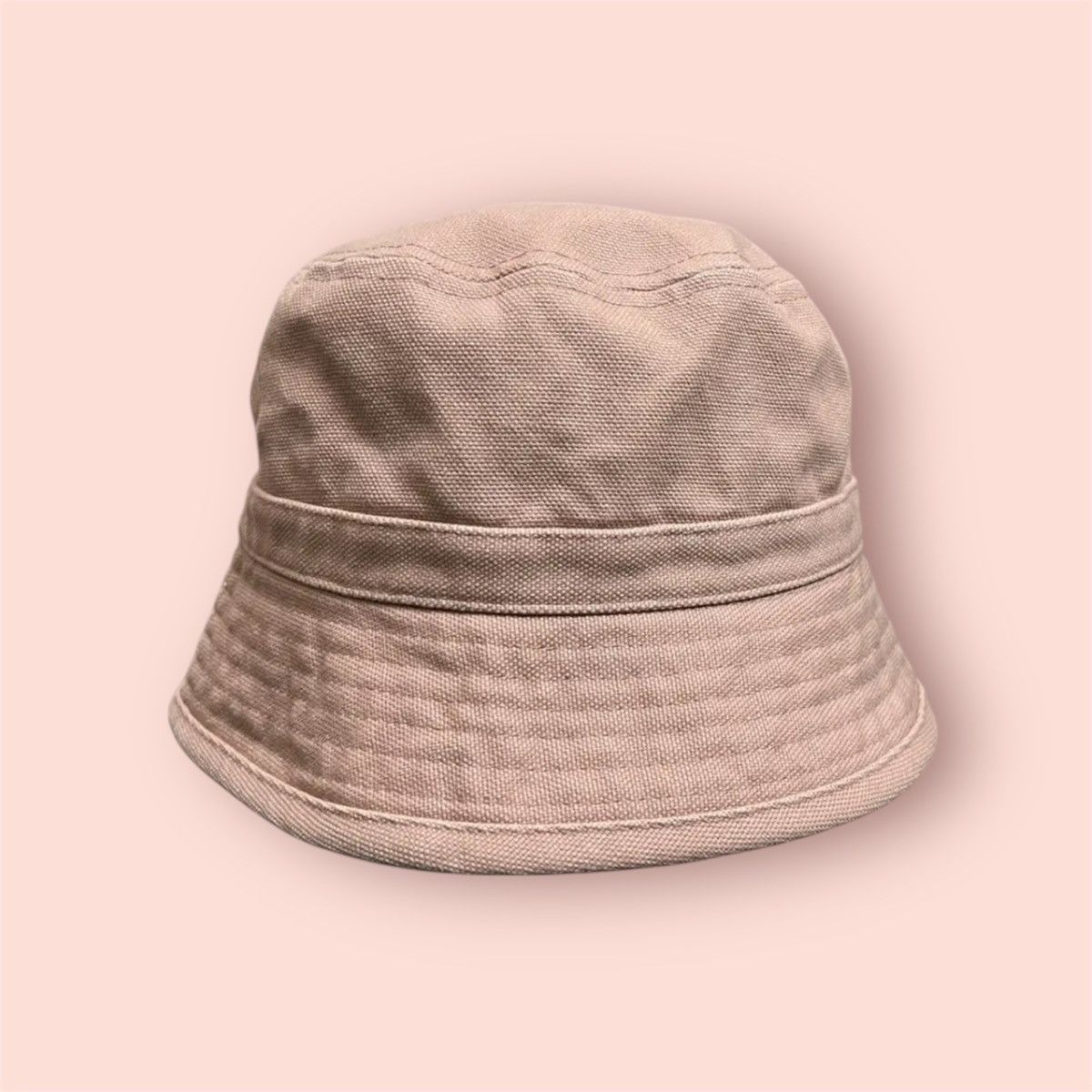 Issey Miyake VINTAGE IY BASICS ISSEY MIYAKE RED DENIM BUCKET HAT JAPAN Size ONE SIZE - 7 Thumbnail