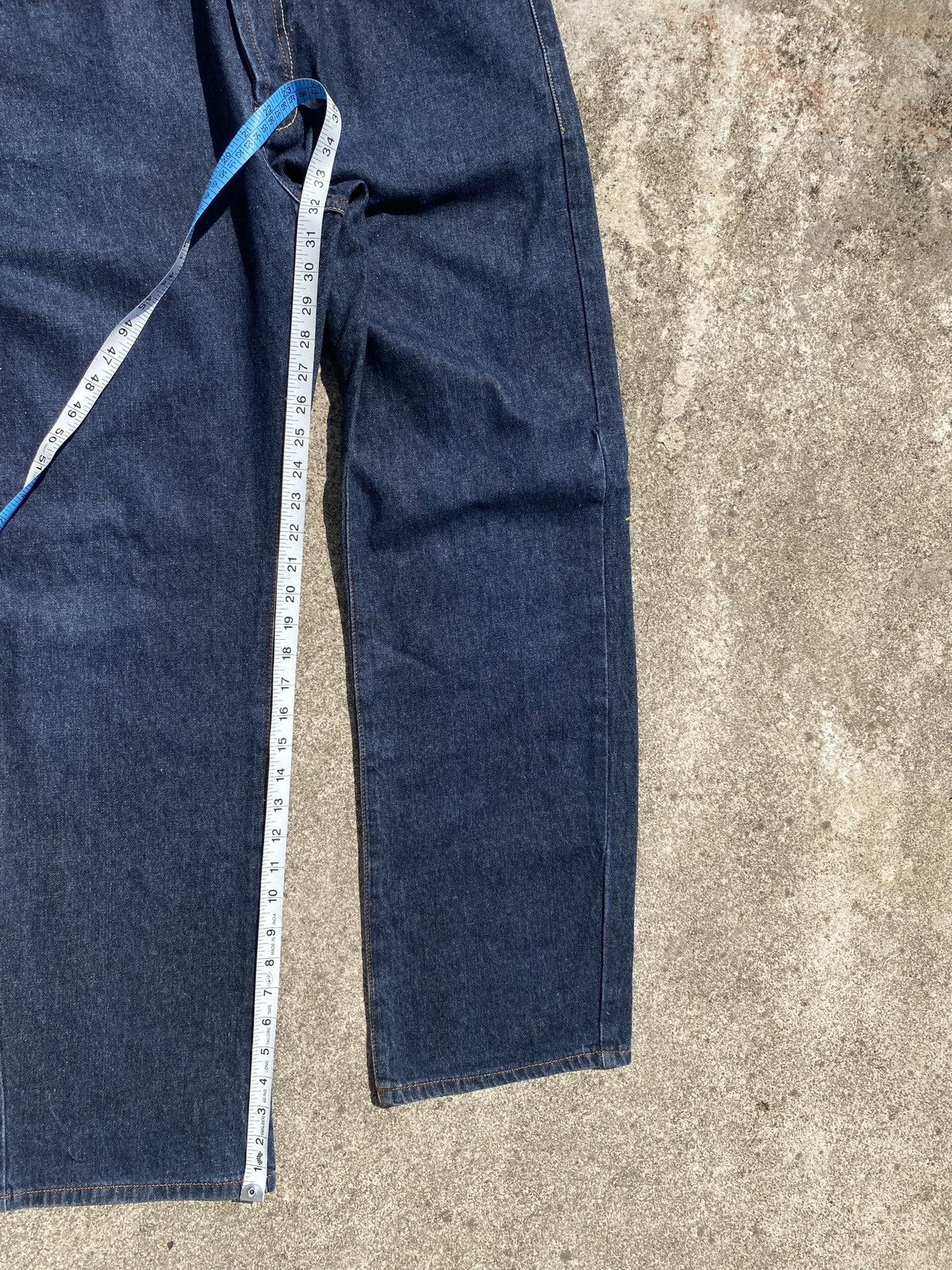 JNCO RMC Embroidery Denim Jean Size US 36 / EU 52 - 9 Thumbnail