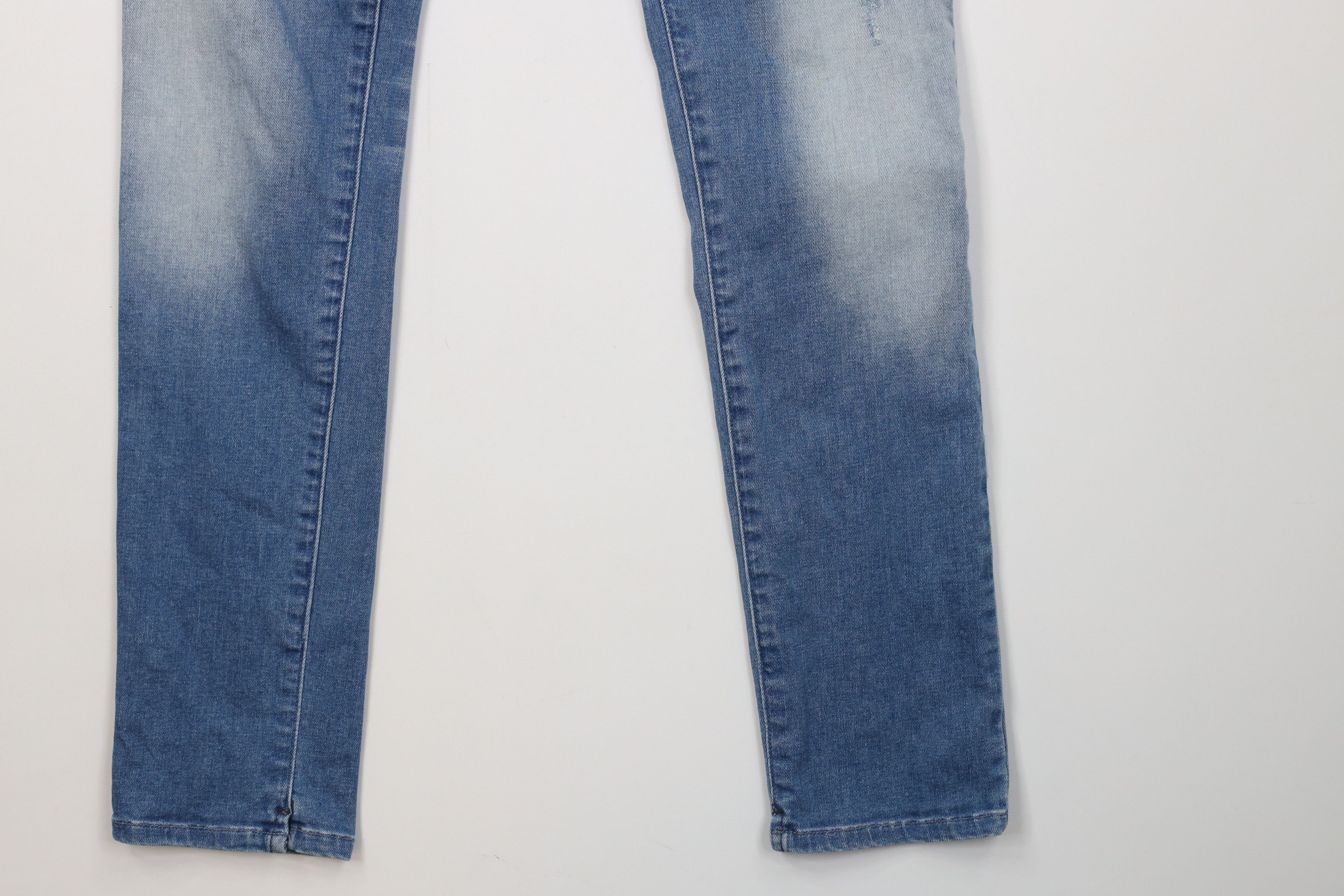 Vintage Vintage Diesel Industry Super Skinny Low Waist Jeans USA Size 27" / US 4 / IT 40 - 5 Thumbnail