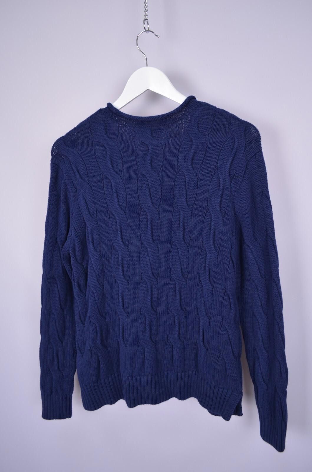 Polo Ralph Lauren Polo Ralph Lauren Womens Cable Knit Embroided Sweater Size M Size M / US 6-8 / IT 42-44 - 8 Thumbnail