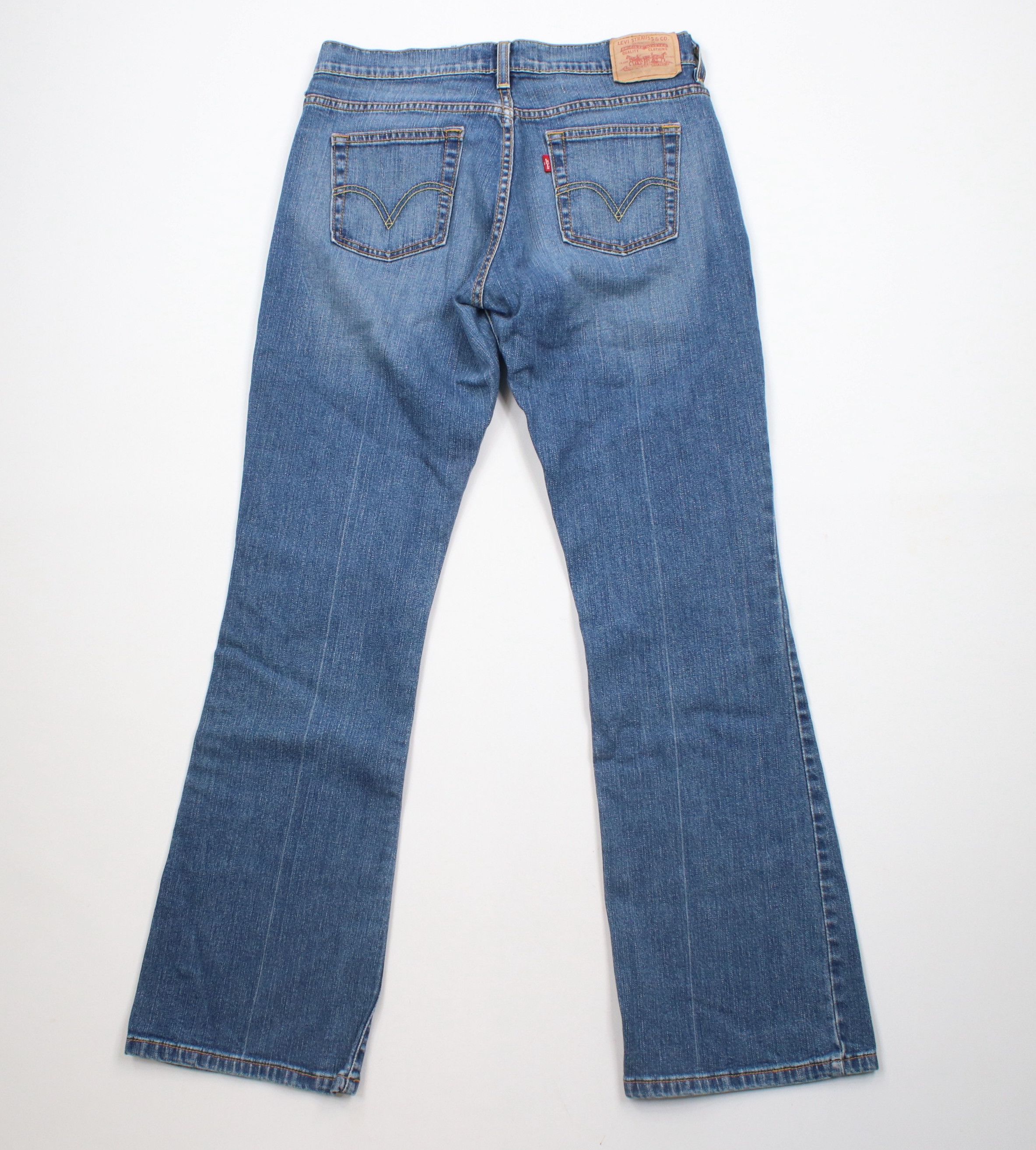 Levi's × Vintage Vintage Y2K 2005 Levis 515 Bootcut Stretch Denim Jeans Size 28" / US 6 / IT 42 - 9 Thumbnail