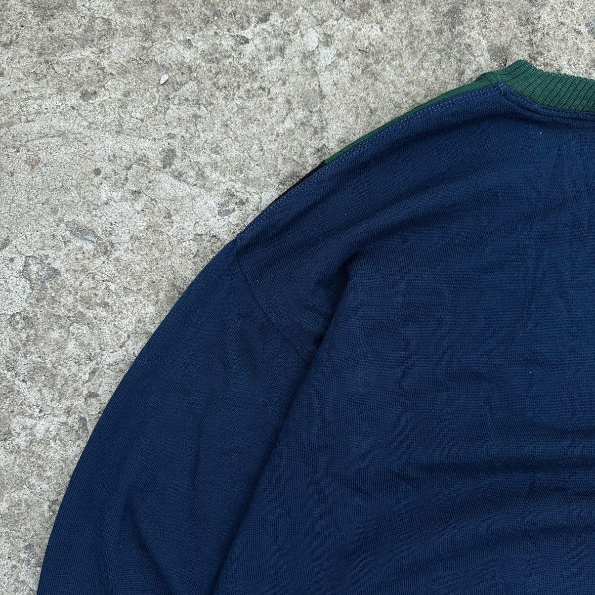 Dalmine × Vintage VTG Dalmine Uomo Geometric Coloured Patterns Sweater Lana Size US XL / EU 56 / 4 - 10 Thumbnail