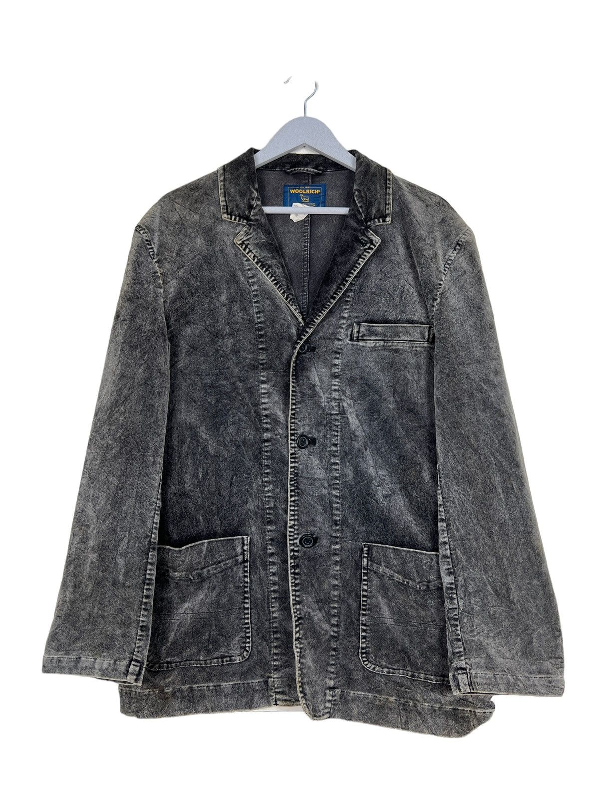 Woolrich Woolen Mills 🔥 VINTAGE WOOLRICH CHORE JACKET Size US L / EU 52-54 / 3 - 2 Thumbnail