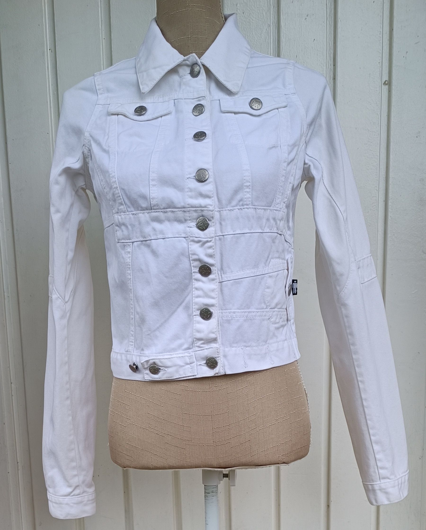 Jean Paul Gaultier Multipockets denim jacket Size S / US 4 / IT 40 - 1 Thumbnail