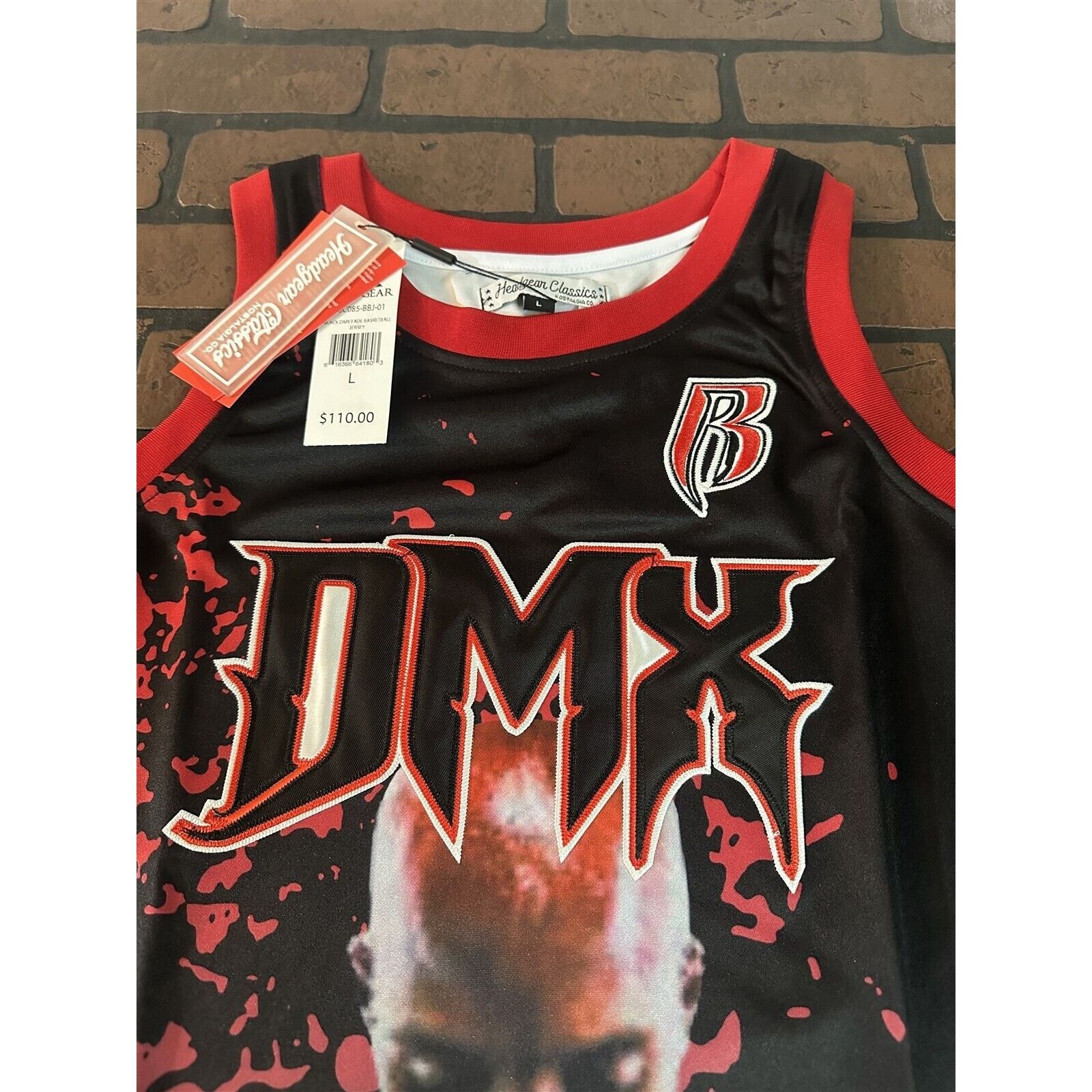 Other DMX Black Basketball Jersey~Never Worn~L XL Size US L / EU 52-54 / 3 - 8 Thumbnail