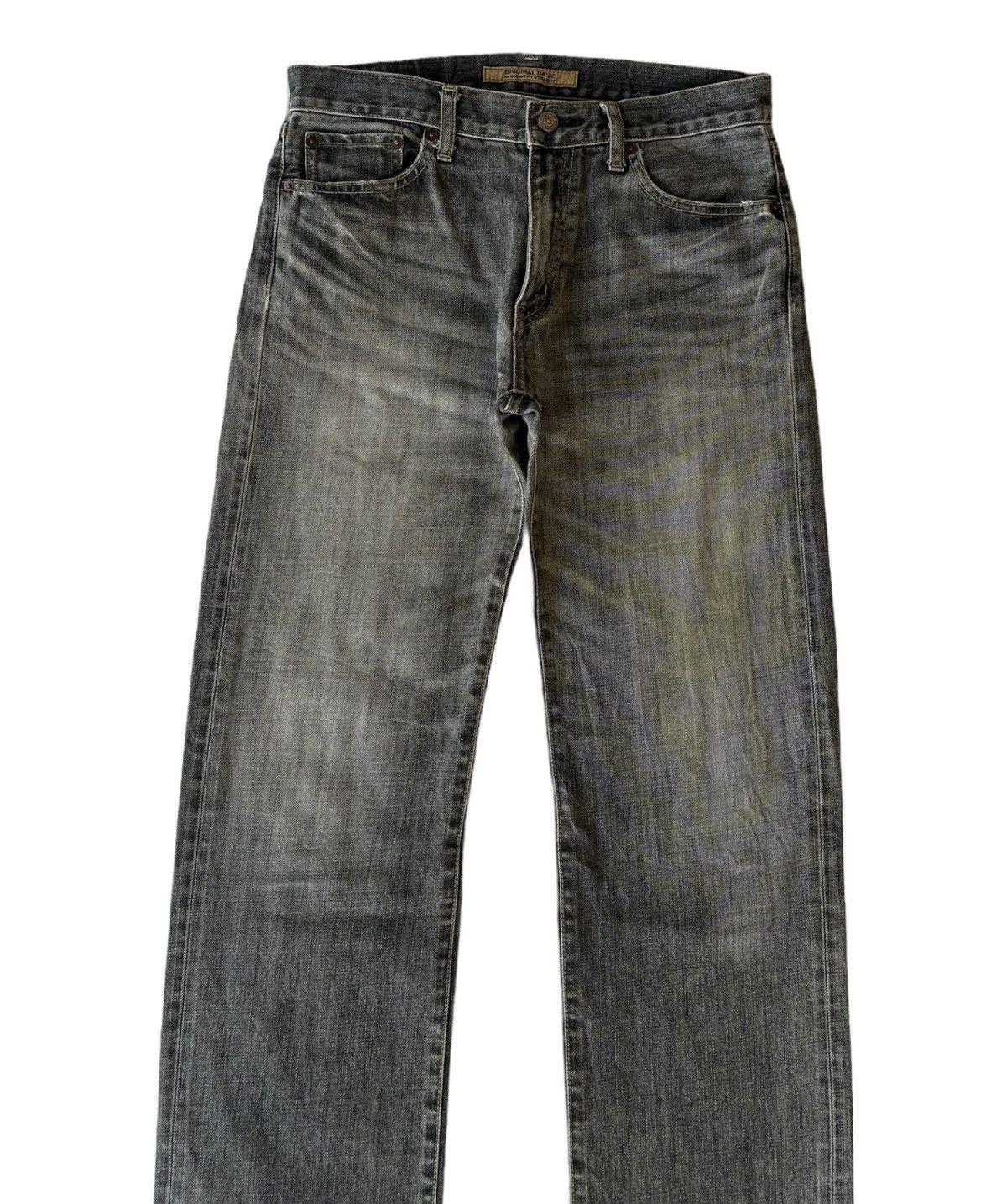 Jean × Vintage VINTAGE JAPANESE JEANS FADED GREY DISTRESSED DENIM UNIQLO Size US 32 / EU 48 - 5 Thumbnail