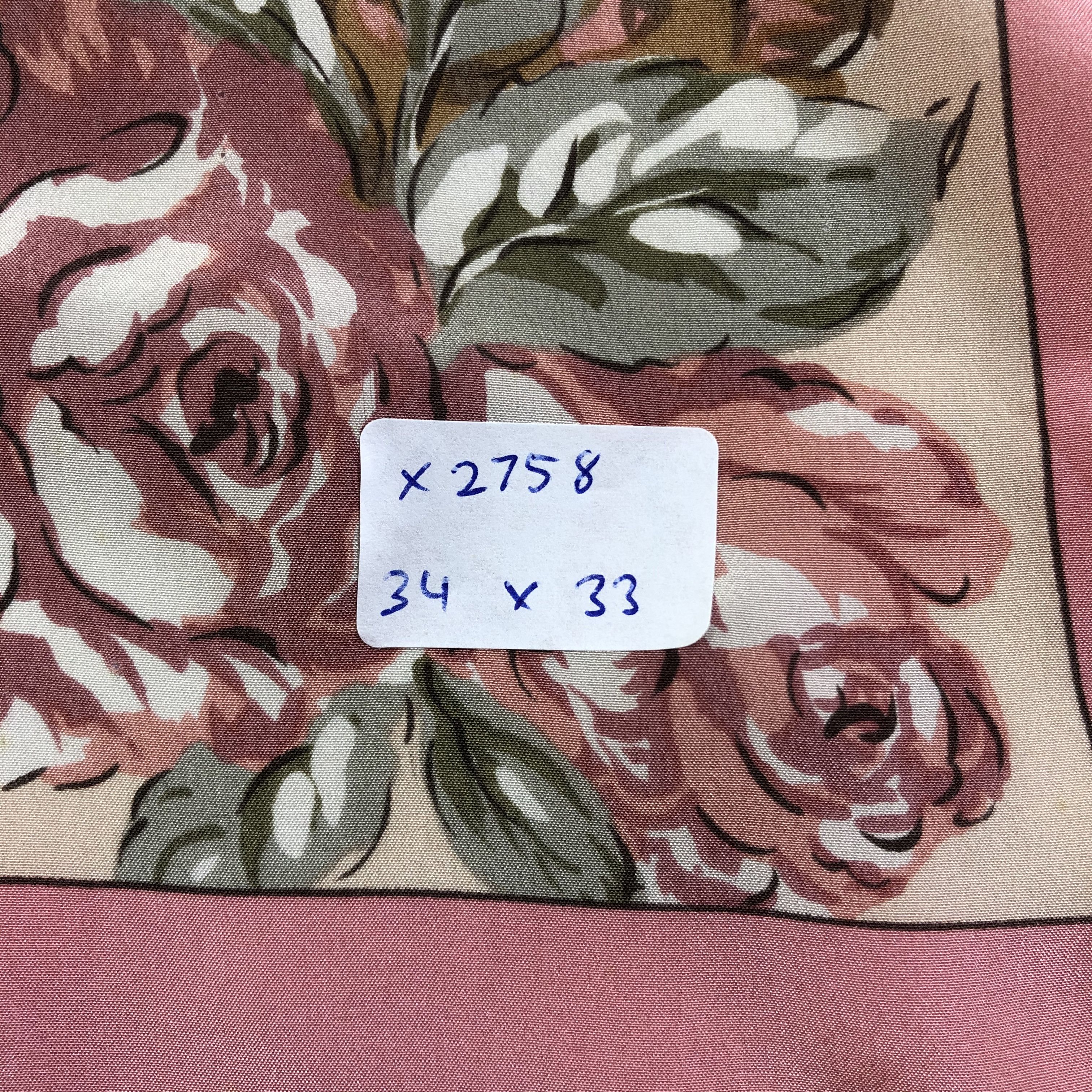 Vintage Vintage Silk Scarf Size ONE SIZE - 7 Thumbnail