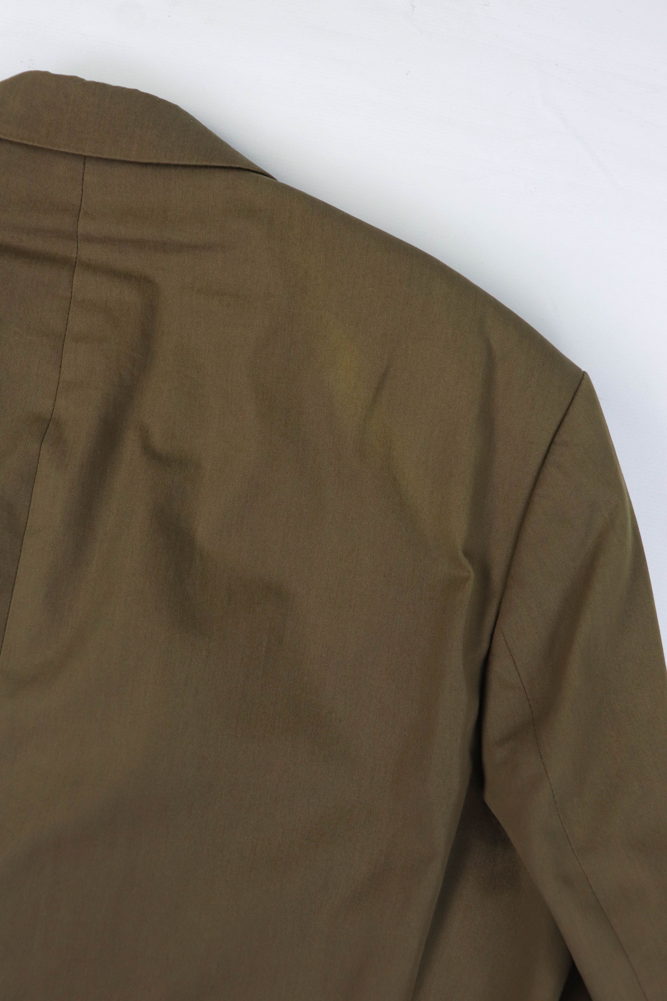 Barbour Barbour Bells Beige/Brown Cotton Blazer Jacket Size 40R - 13 Thumbnail