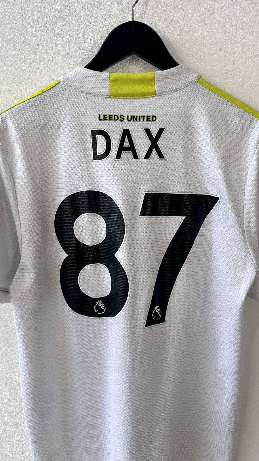Adidas Leeds United 2021-22 Home Football Shirt Adidas Jersey L Size US L / EU 52-54 / 3 - 9 Thumbnail
