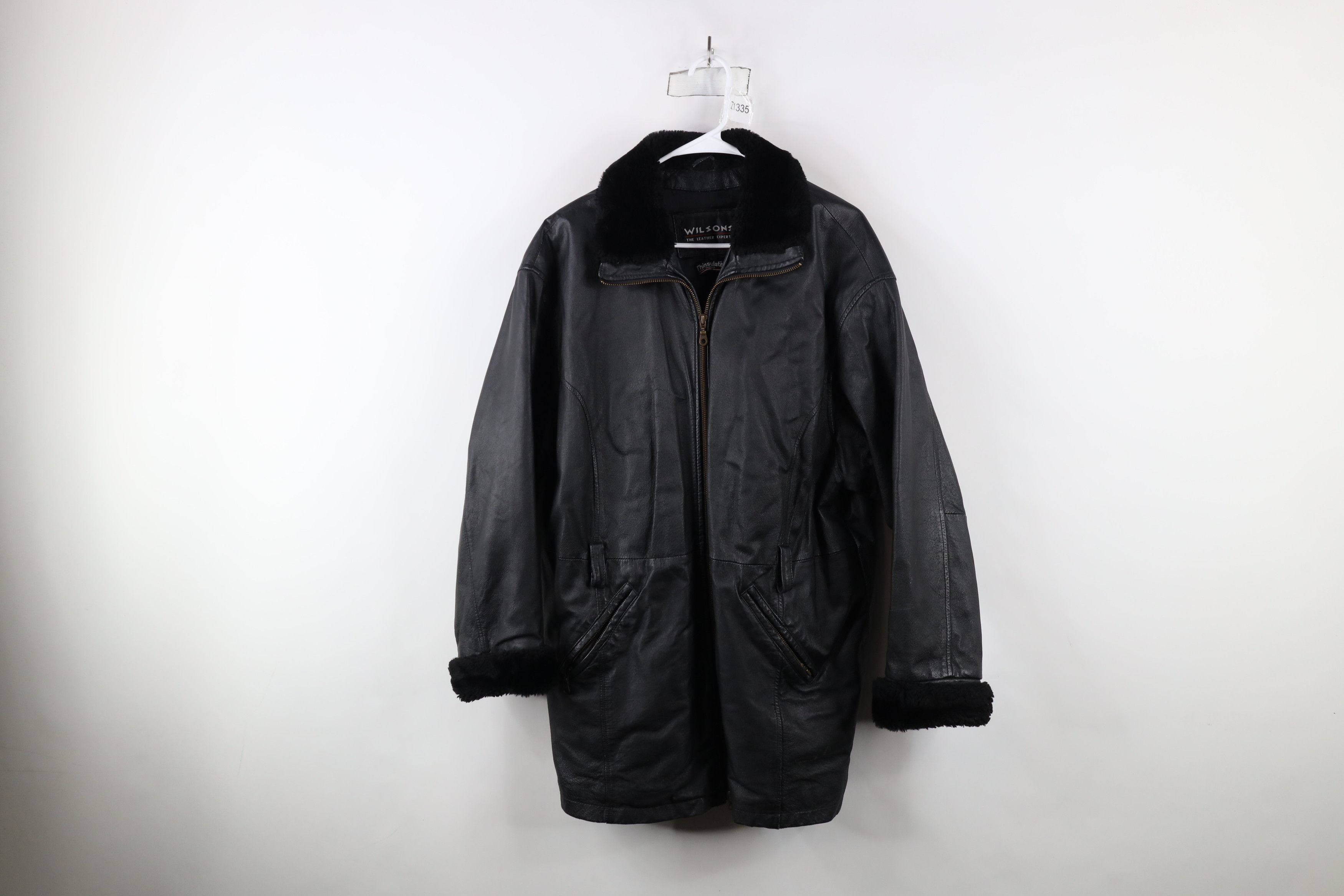 Vintage Vintage 90s Streetwear Leather Pennylane Leather Jacket Size US L / EU 52-54 / 3 - 1 Thumbnail