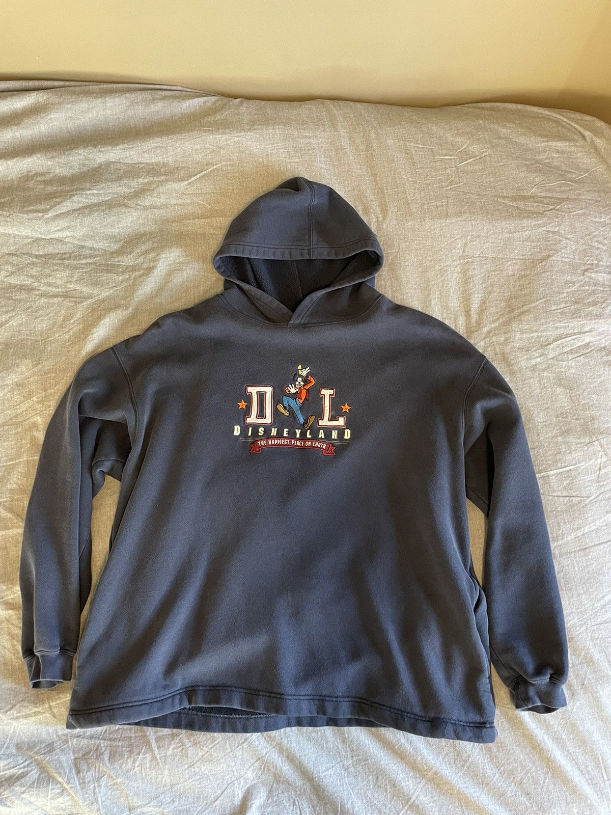 Disney × Vintage Disney Land goofy navy hoodie Size US L / EU 52-54 / 3 - 5 Thumbnail
