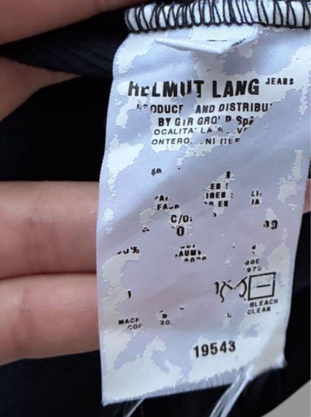 Helmut Lang 90s Vintage Back Print Tank Top Size US M / EU 48-50 / 2 - 5 Thumbnail
