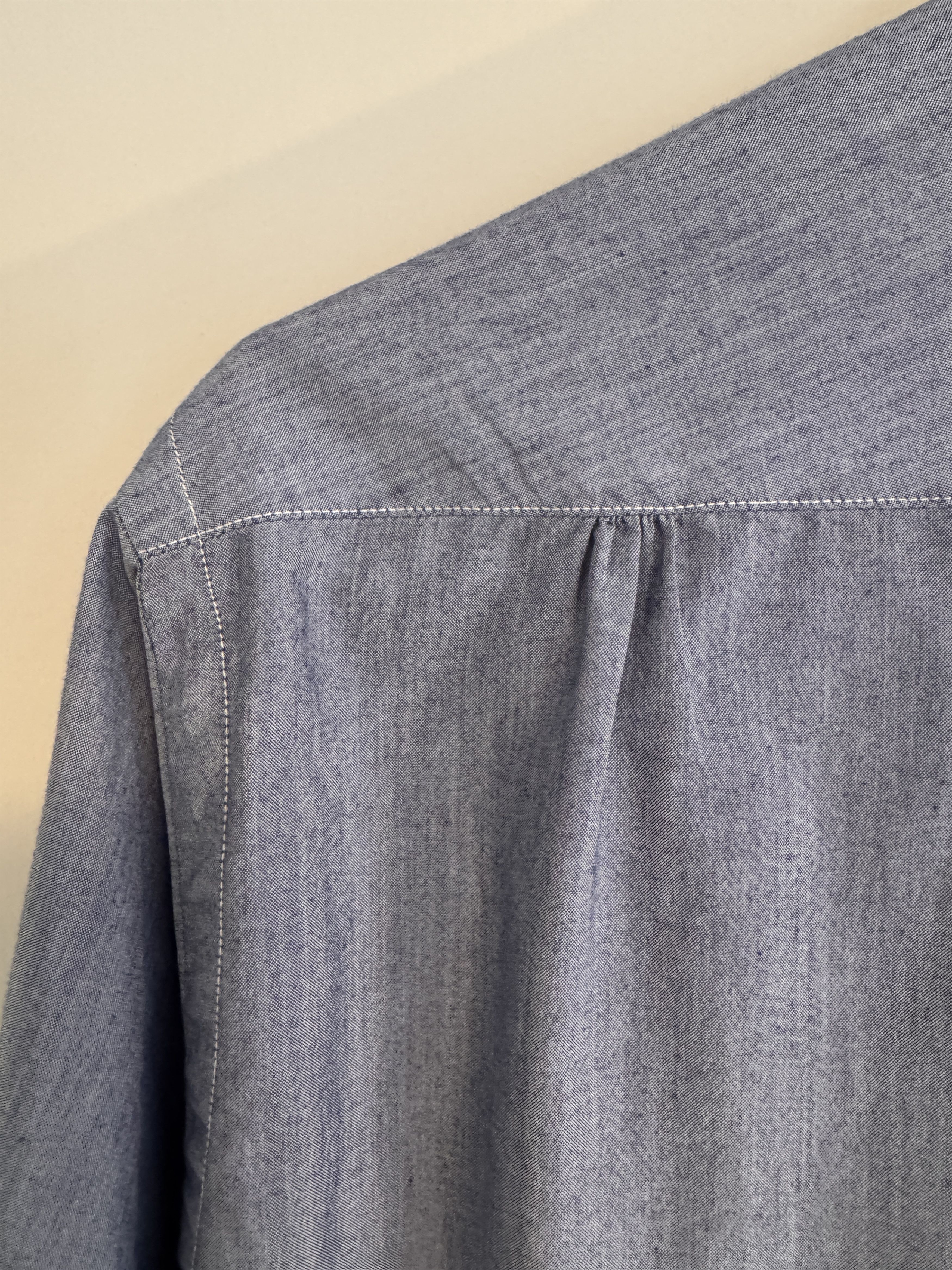 Post Overalls 3211-FC NEUTRA 3 : feather chambray indigo Size US M / EU 48-50 / 2 - 5 Thumbnail