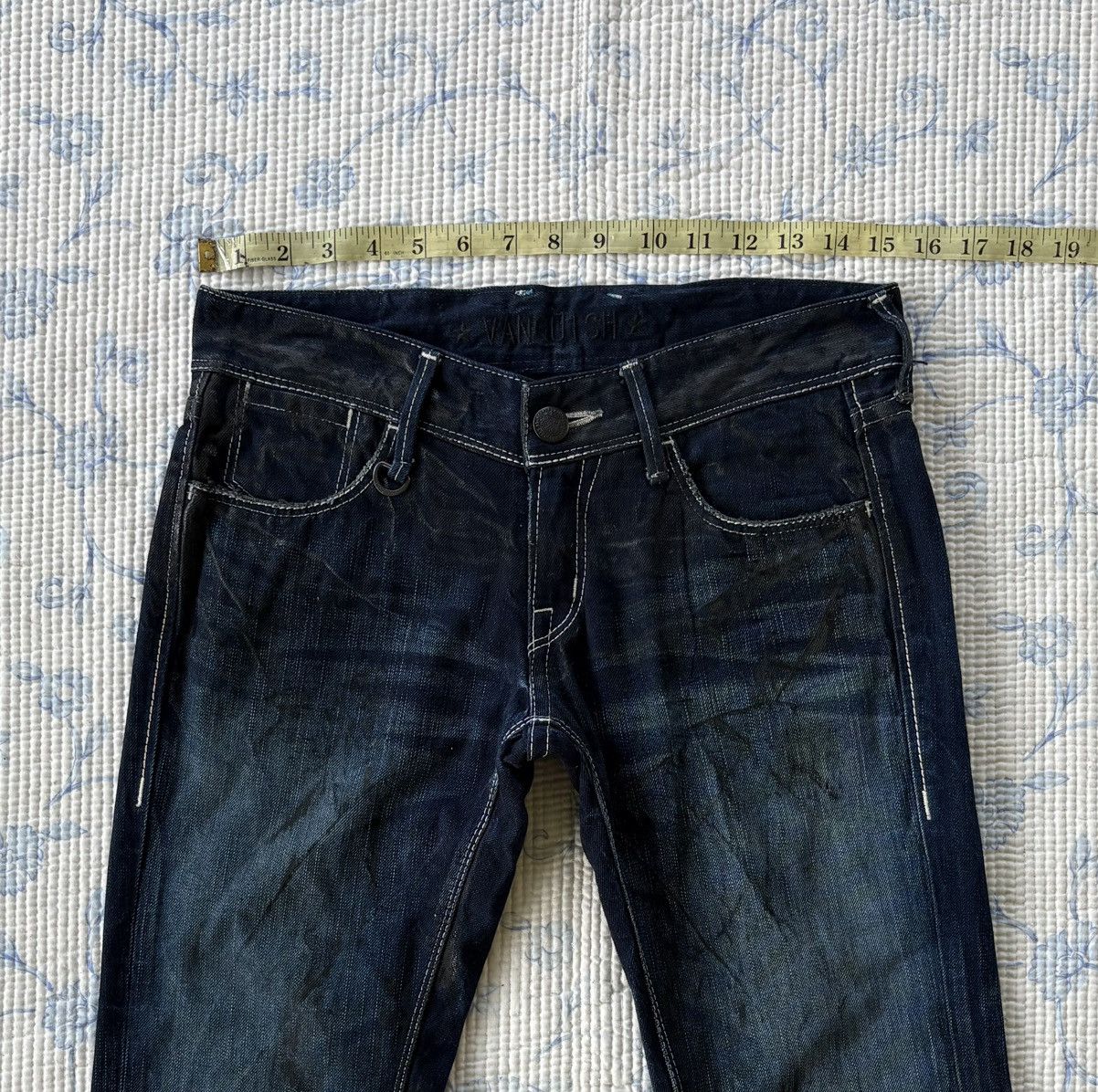 Vanquish Japanese Vanquish Streetwear Flared Denim Size US 31 - 2 Thumbnail