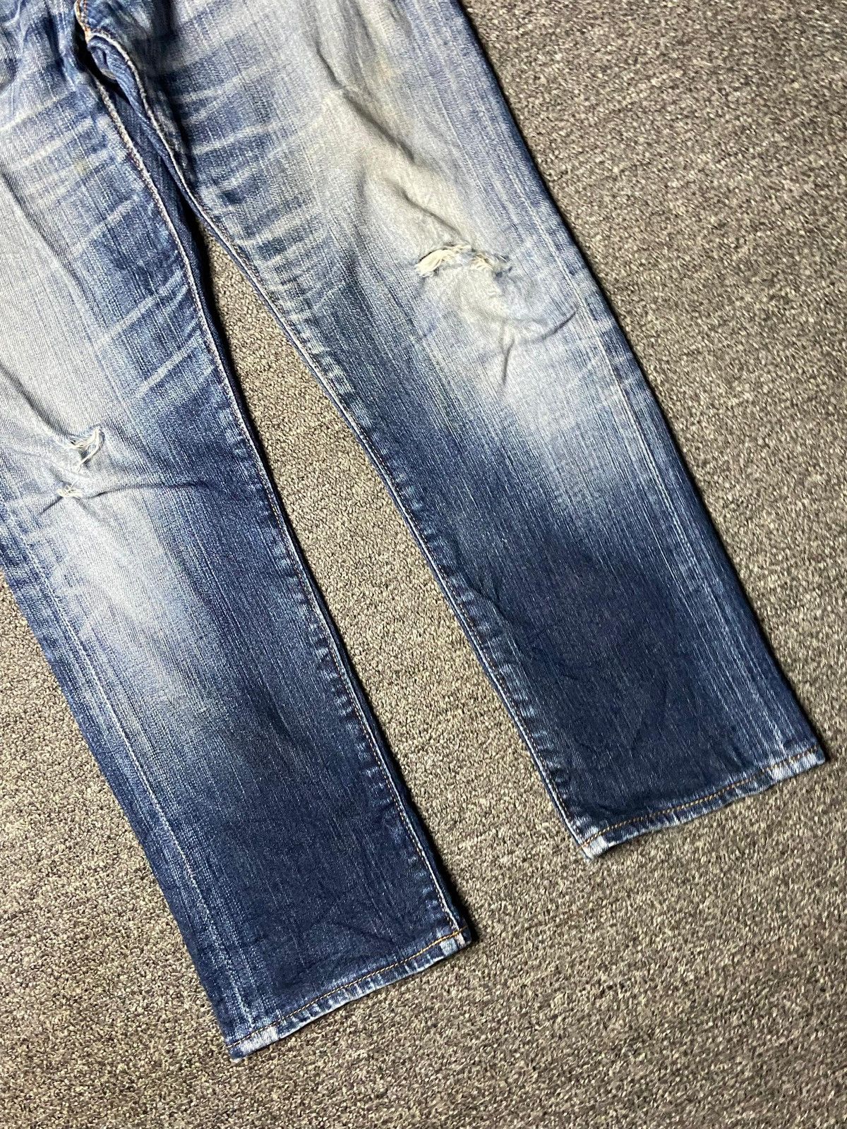 Levi's Levis Strauss Co. 510 Distressed Jeans (162) Size US 30 / EU 46 - 9 Thumbnail