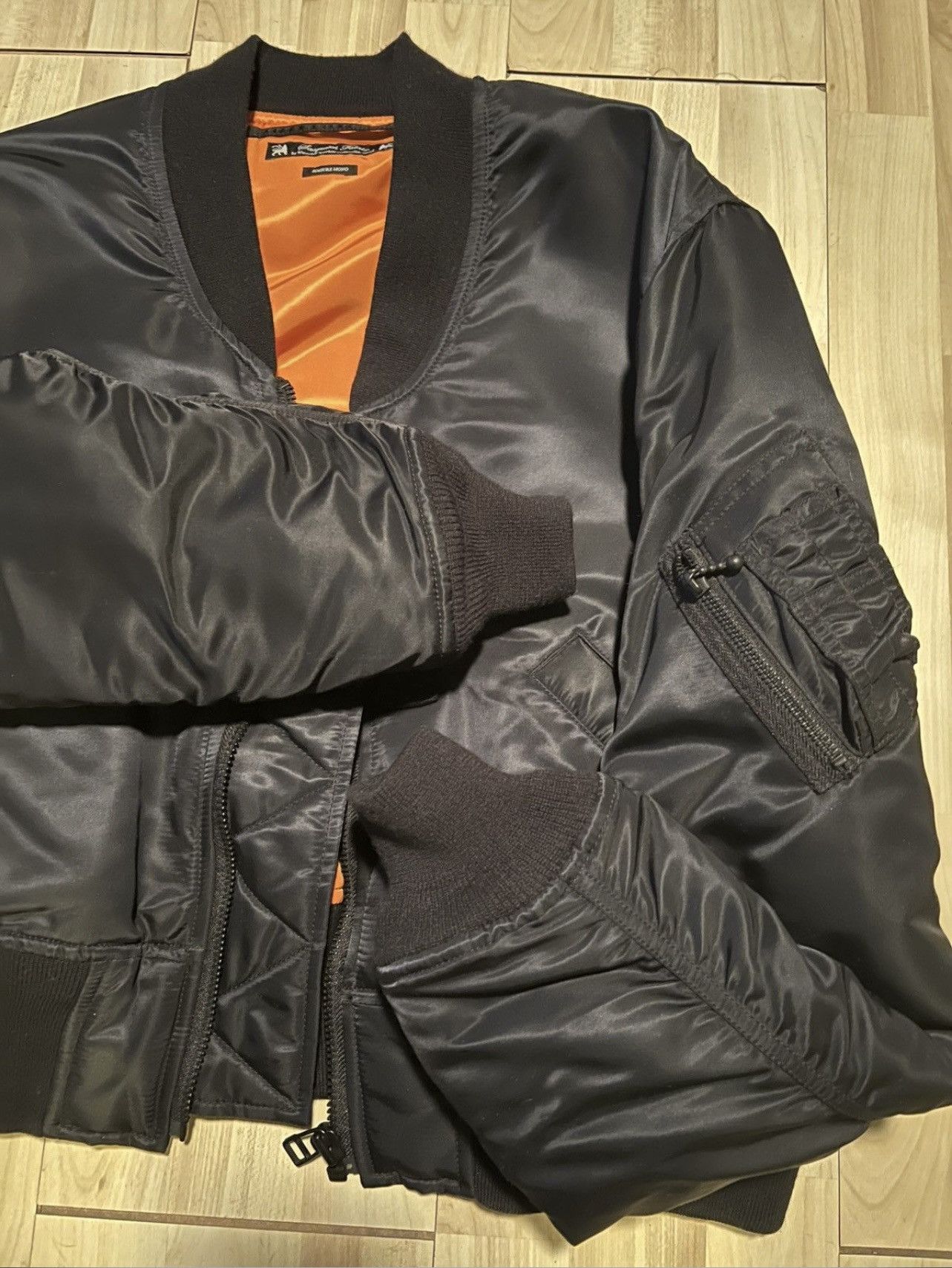 Sasquatchfabrix Short Length MA-1 Bomber Jacket Size US L / EU 52-54 / 3 - 12 Thumbnail