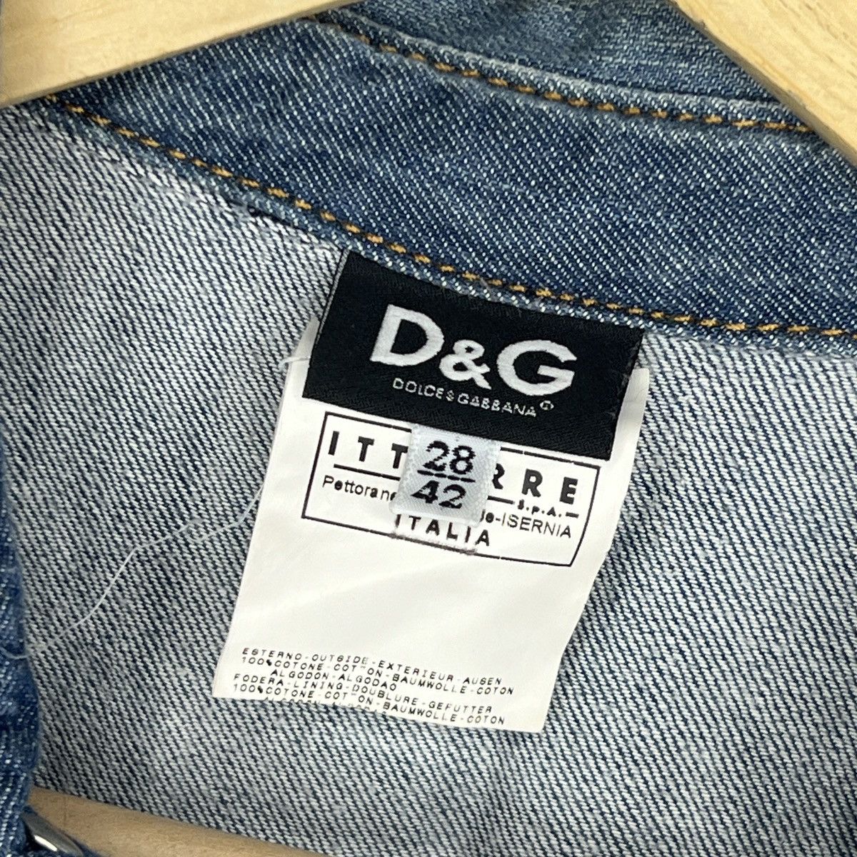 Dolce & Gabbana VINTAGE DOLCE & GABBANA DENIM DRESS SUIT Size M / US 6-8 / IT 42-44 - 5 Thumbnail