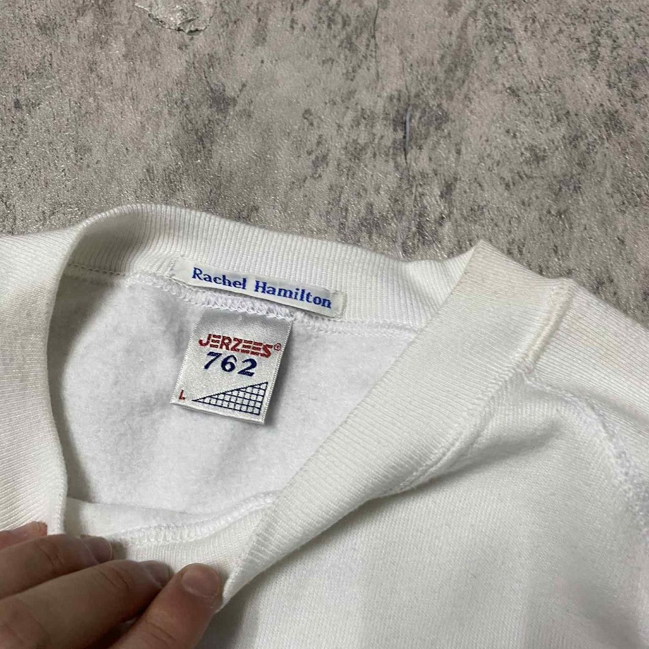 Other White and navy vintage sweatshirt finds Size US L / EU 52-54 / 3 - 3 Thumbnail
