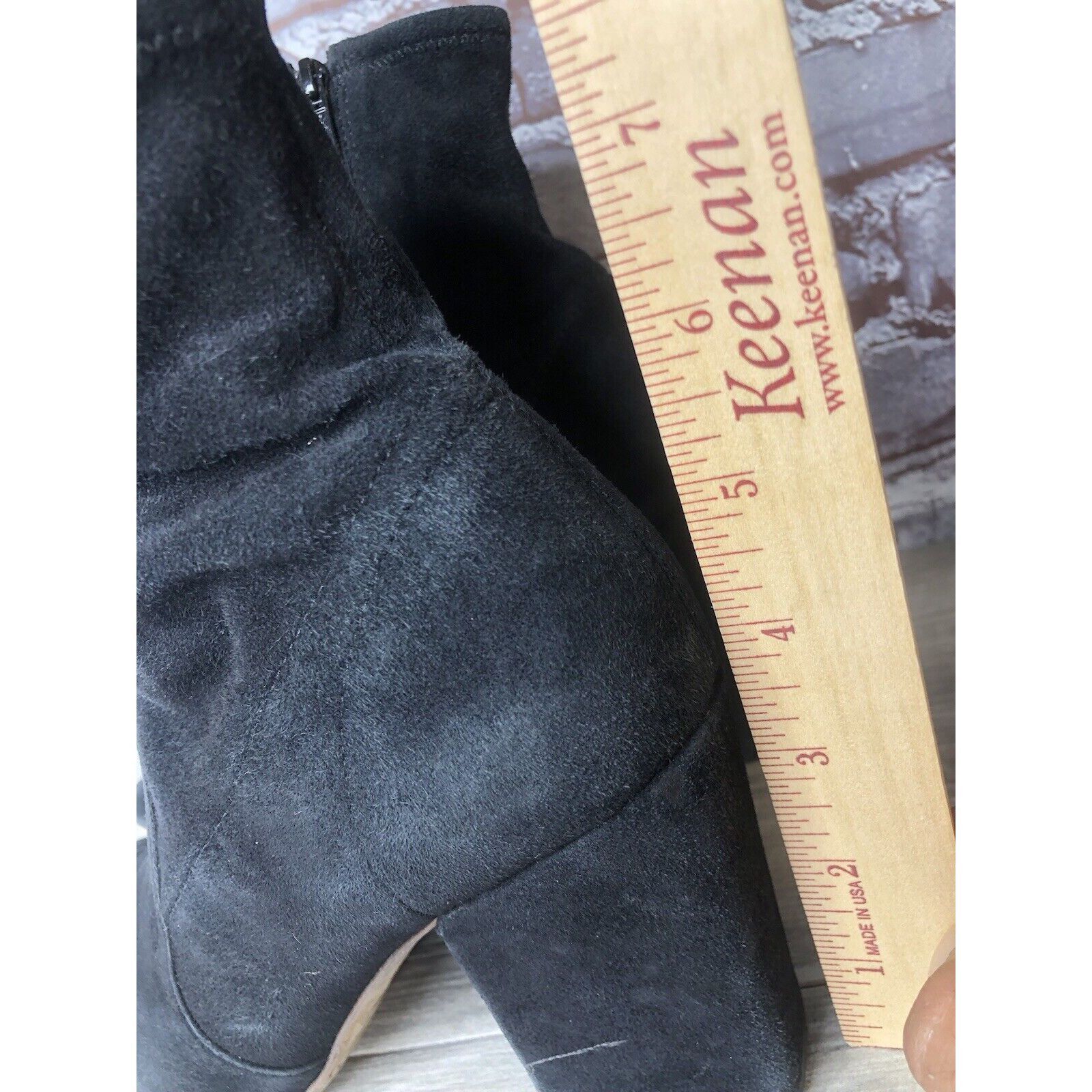 Loeffler Randall Loeffler Randall Isla Black Suede Leather Ankle Booties Boot Size US 7 / IT 37 - 10 Thumbnail