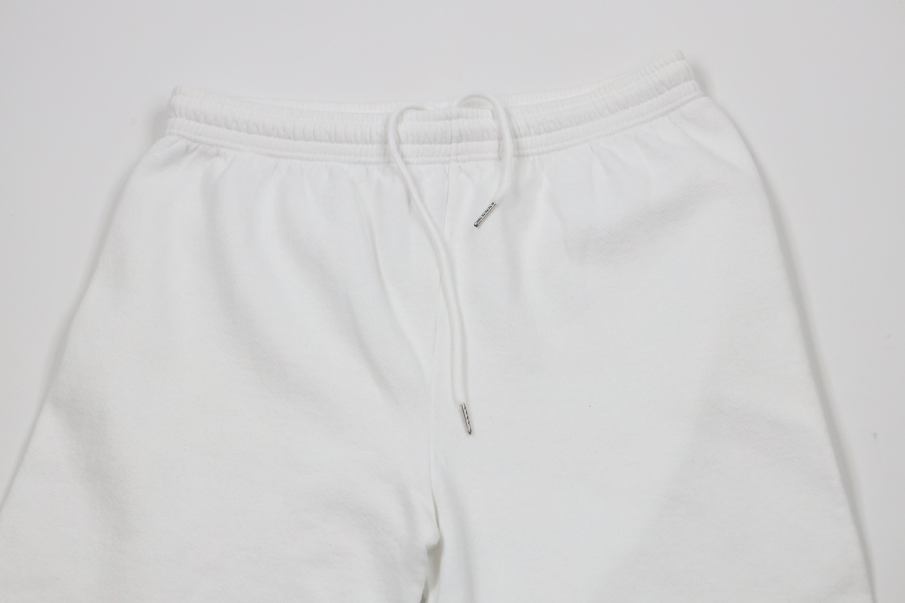 Vintage Vintage 90s Streetwear Blank Sweatpants Pants White USA Size 29" - 2 Thumbnail