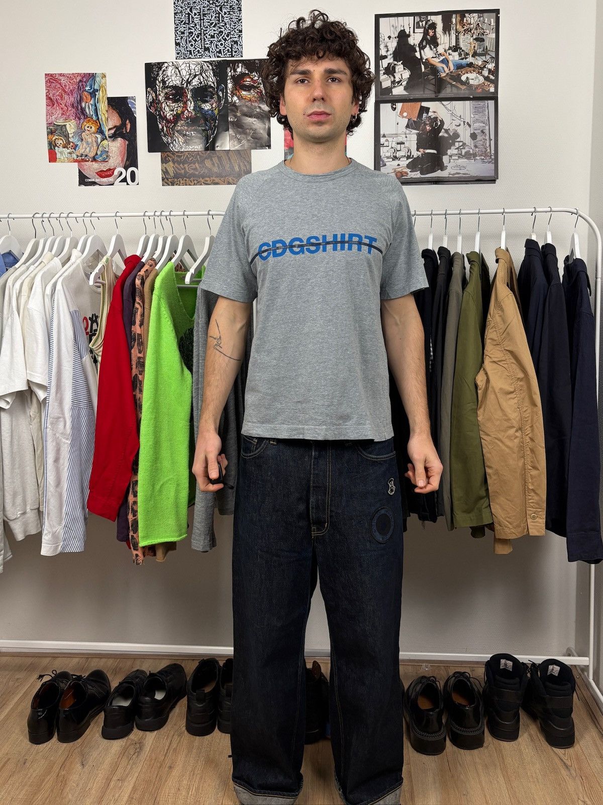 Comme des Garcons Comme des garçons shirt Vintage T-shirt Size US L / EU 52-54 / 3 - 2 Thumbnail