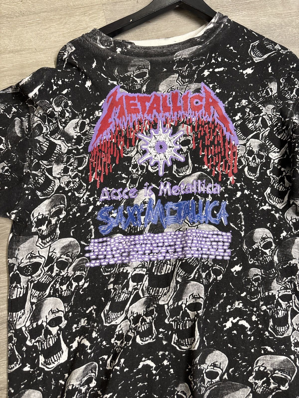 Vintage Metallica all over print Size US L / EU 52-54 / 3 - 2 Thumbnail