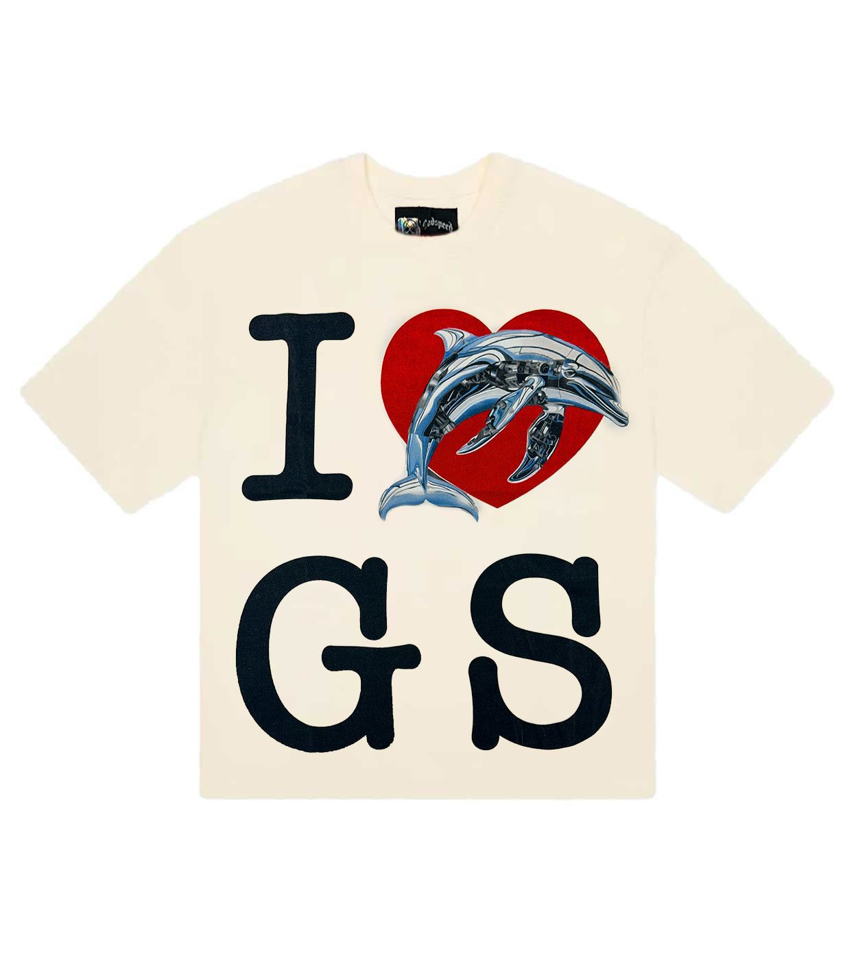 Godspeed Miami Dolphin Tee Cream *Miami Exclusive* Size US S / EU 44-46 / 1 - 1 Thumbnail