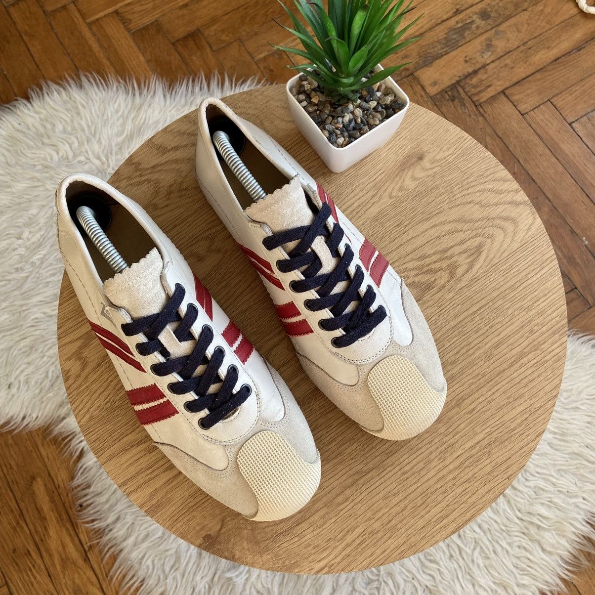 Vintage Men's Zeha Berlin Trainers Retro League Sneakers Red White41 Size US 8 / EU 41 - 3 Thumbnail