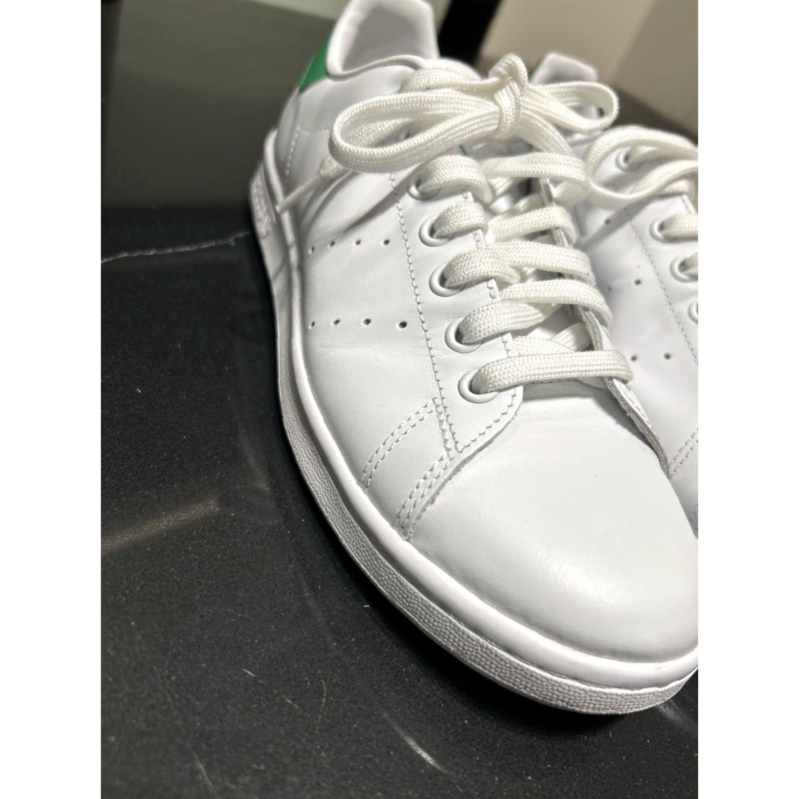 Adidas adidas Originals Stan Smith White Green Classic Sneakers Men 9.5 White 2017 Sneakers Flawless Condition Size US 10 / EU 43 - 3 Thumbnail