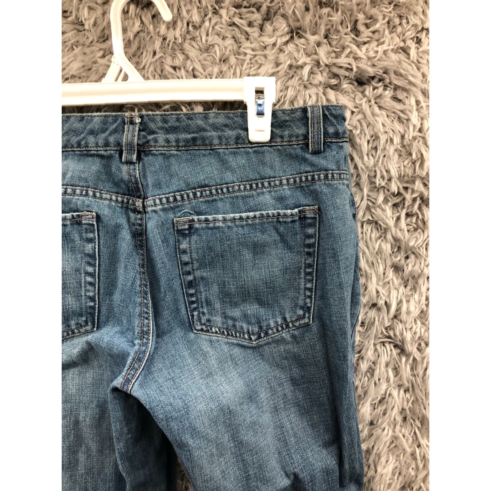 Denime Sonoma Jeans Size 8 Womens Mid Rise Dark Wash Blue Denim Bootcut Size 30" / US 8 / IT 44 - 6 Thumbnail