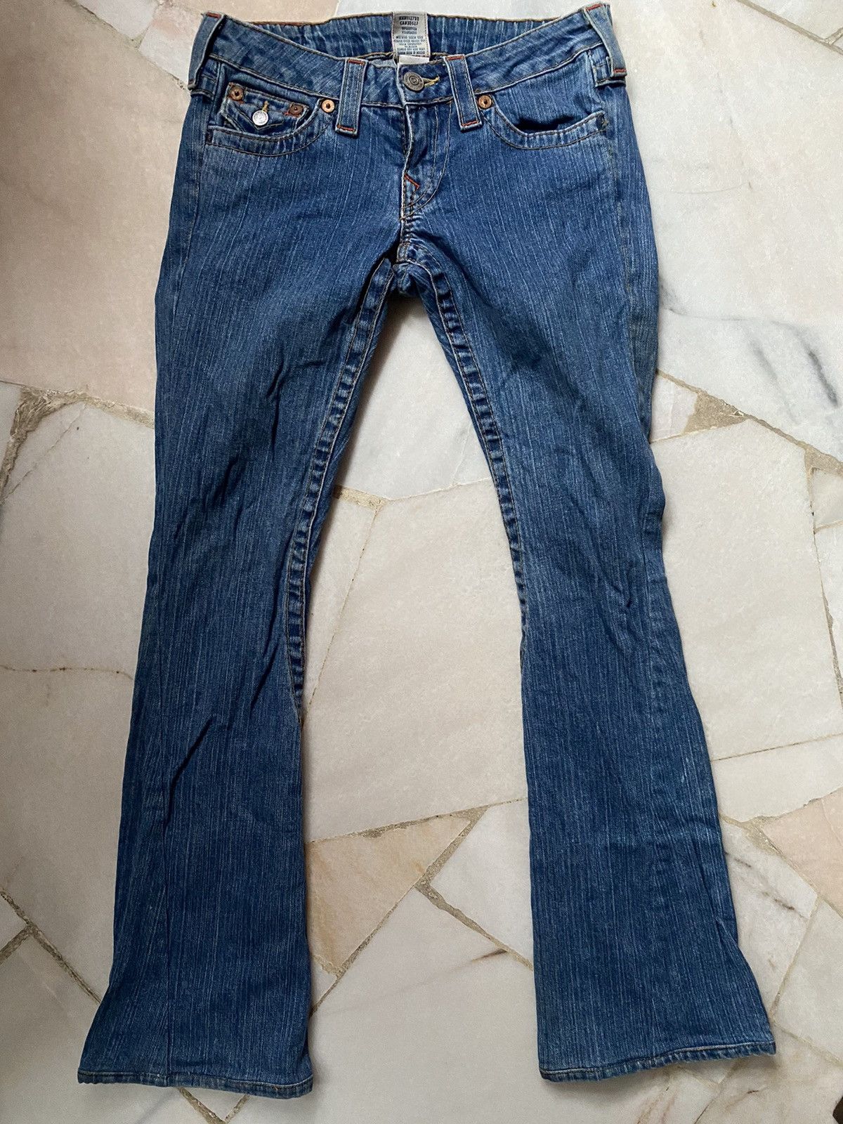 True Religion × Vintage True Religion Joey Jeans Blue Jeans Denim Size 26" / US 2 / IT 38 - 1 Thumbnail
