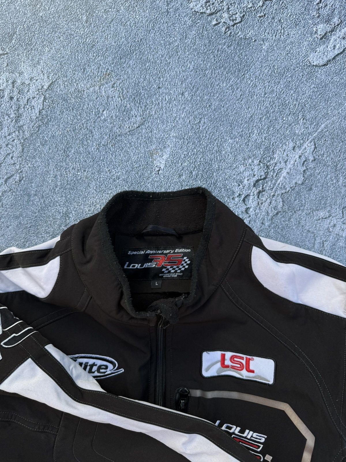 Other Vintage Bridgestone Louis 75 Motorcycle Racing jacket Size US L / EU 52-54 / 3 - 9 Thumbnail