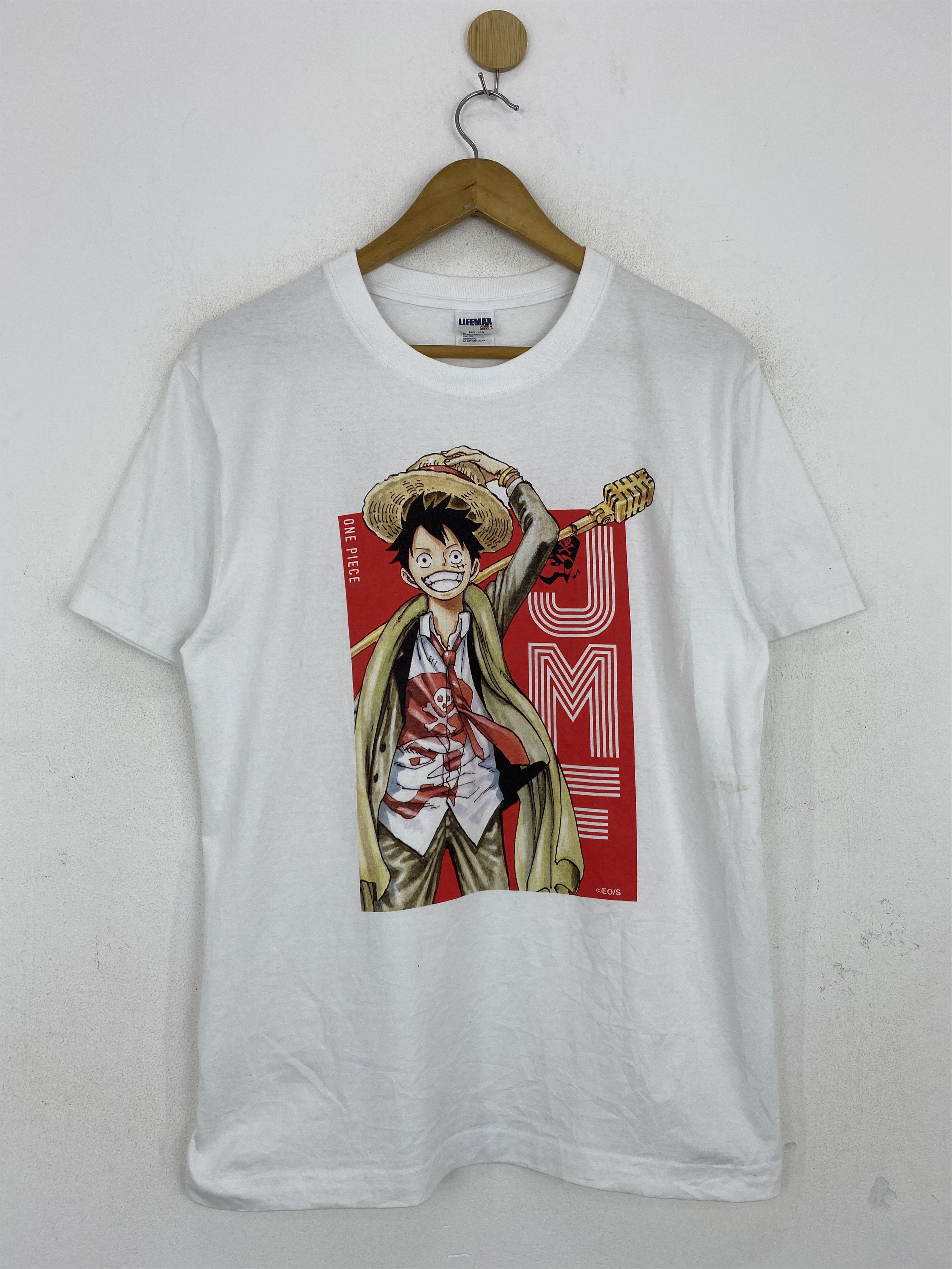 Anime One Piece Monkey D Luffy Jump Music Festa T Shirt TA0581 Size US L / EU 52-54 / 3 - 1 Thumbnail