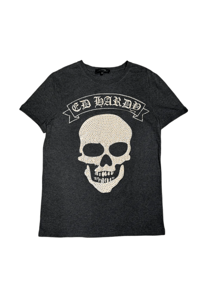 Ed Hardy Ed Hardy Rystone Skull Tee Size US M / EU 48-50 / 2 - 1 Thumbnail