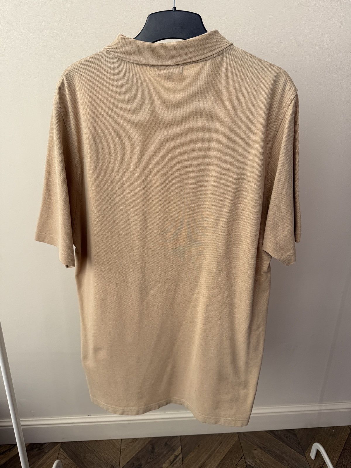 Burberry Vintage Burberry London Beige Polo Shirt Cotton Classic Fit Size US L / EU 52-54 / 3 - 10 Thumbnail