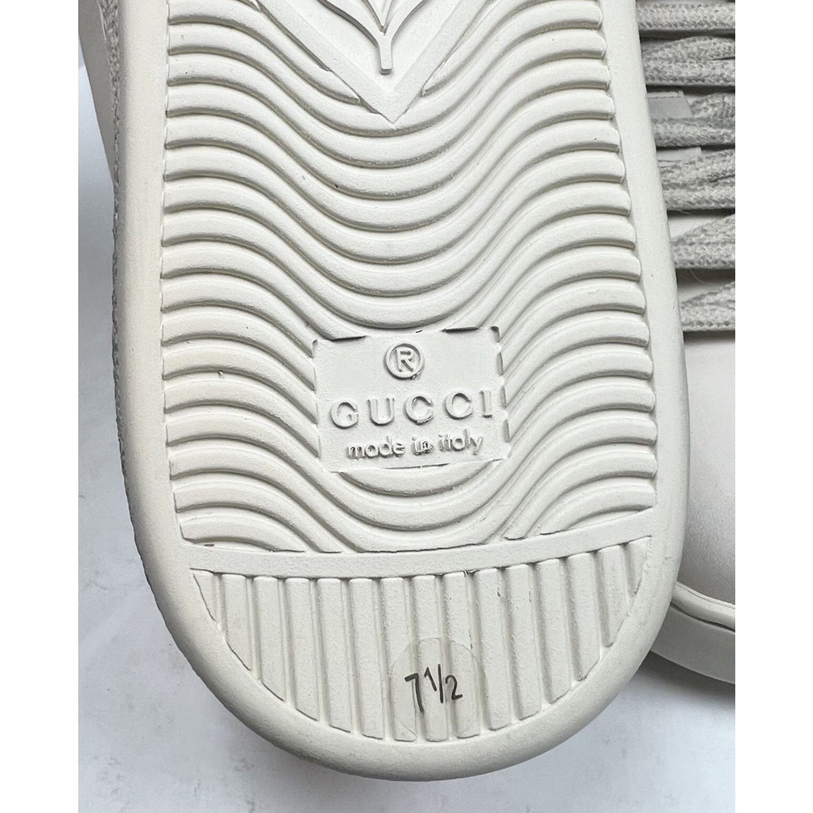 Gucci Size 8US - Gucci Ace x Disney “Mickey” Ivory Leather Size US 8 / EU 41 - 8 Thumbnail