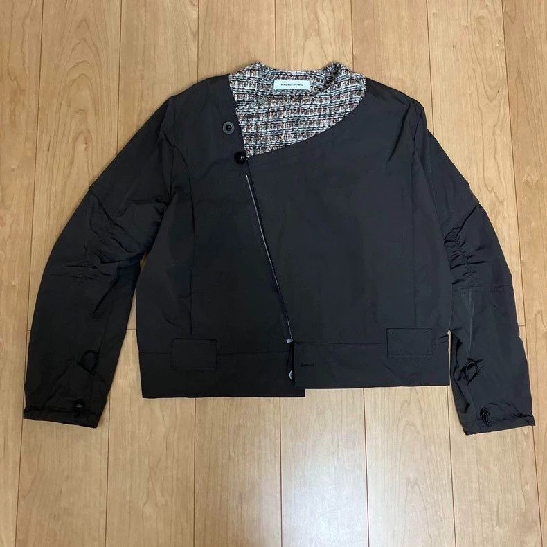 Kiko KostadinovBlack coat 2504-Nextarrow