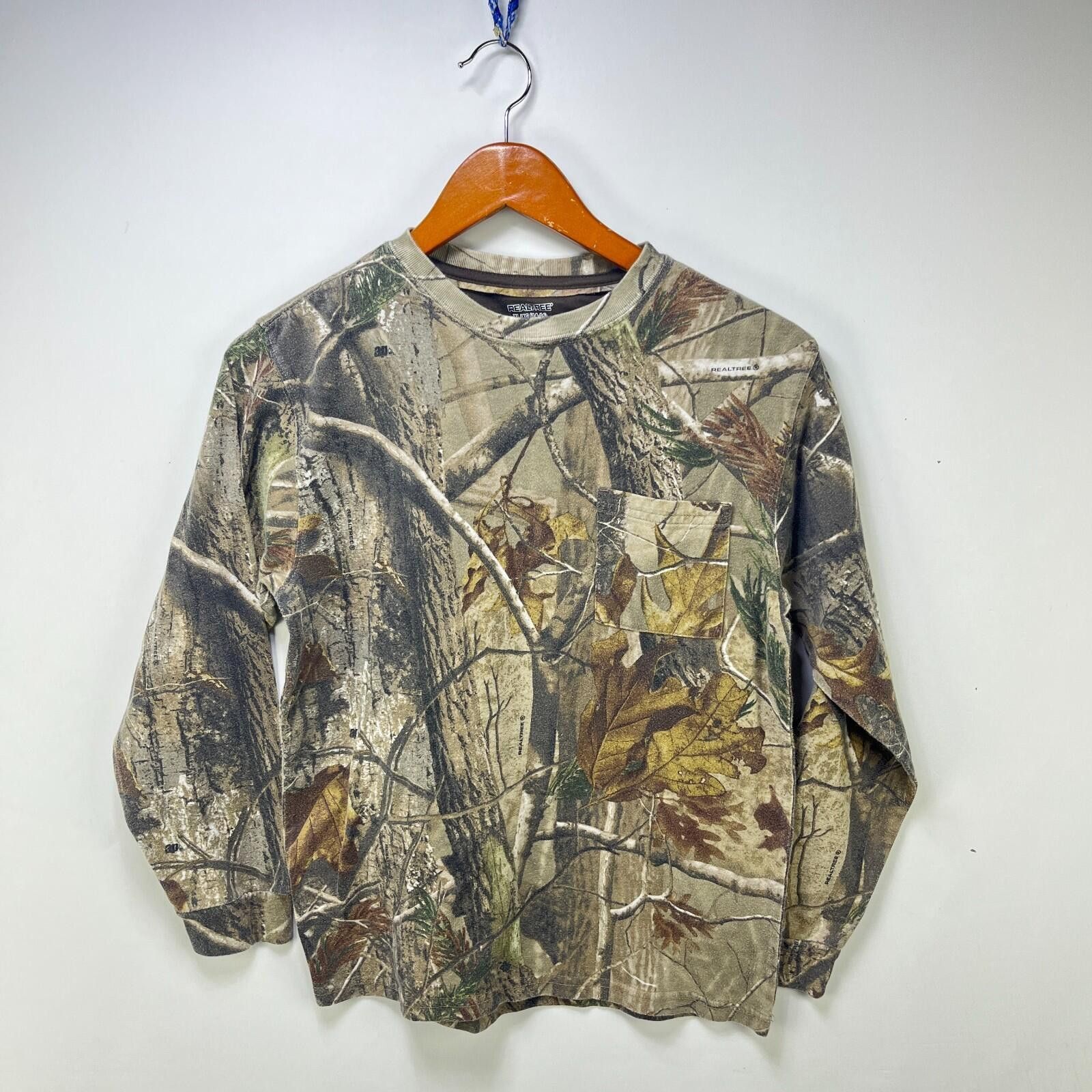 Realtree Vintage Realtree Camo Long Sleeve Shirt Youth XL Size US XL / EU 56 / 4 - 1 Thumbnail