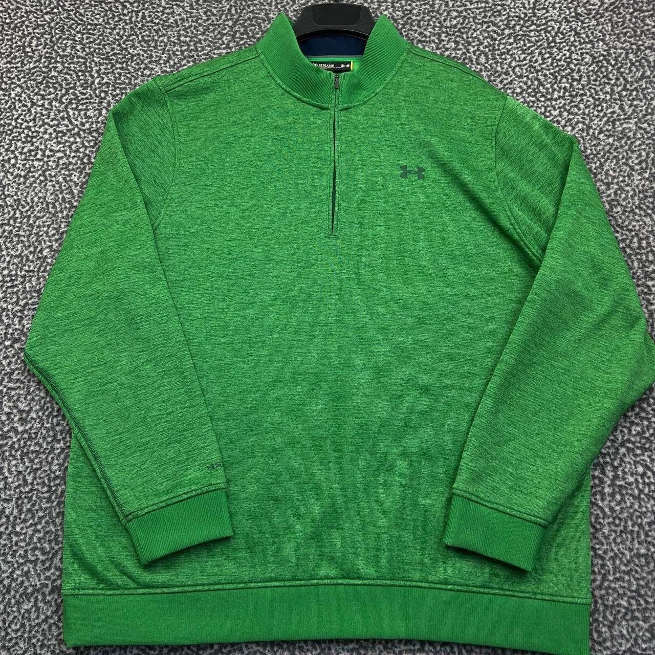 Under Armour Under Armour Sweatshirt Long Sleeve 1/4 Zip Mock Neck 2XL Size US XXL / EU 58 / 5 - 1 Thumbnail